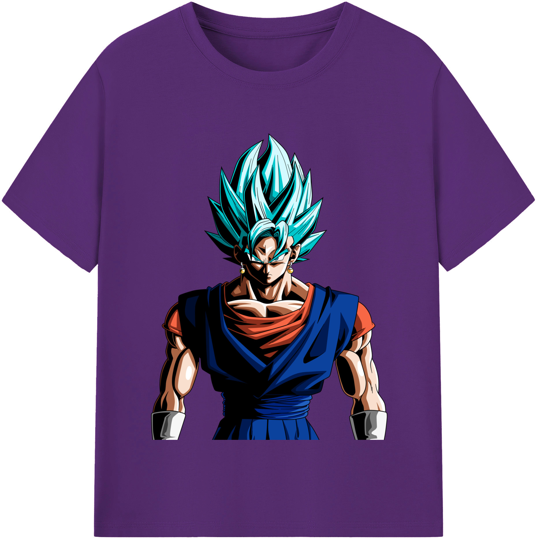（画像用） ドラゴンボール ベジット DRAGON BALL Vegetto 綿100％半袖Tシャツ（フロントプリント）