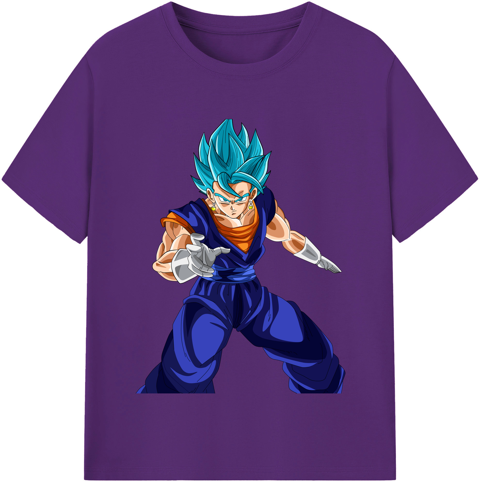 （画像用） ドラゴンボール ベジット DRAGON BALL Vegetto 綿100％半袖Tシャツ（フロントプリント）