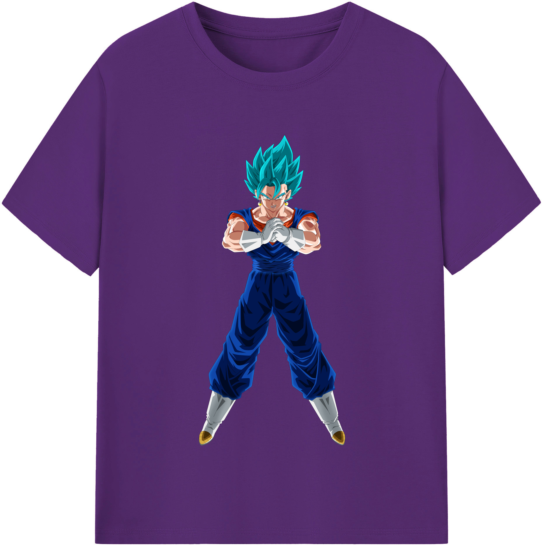 （画像用） ドラゴンボール ベジット DRAGON BALL Vegetto 綿100％半袖Tシャツ（フロントプリント）