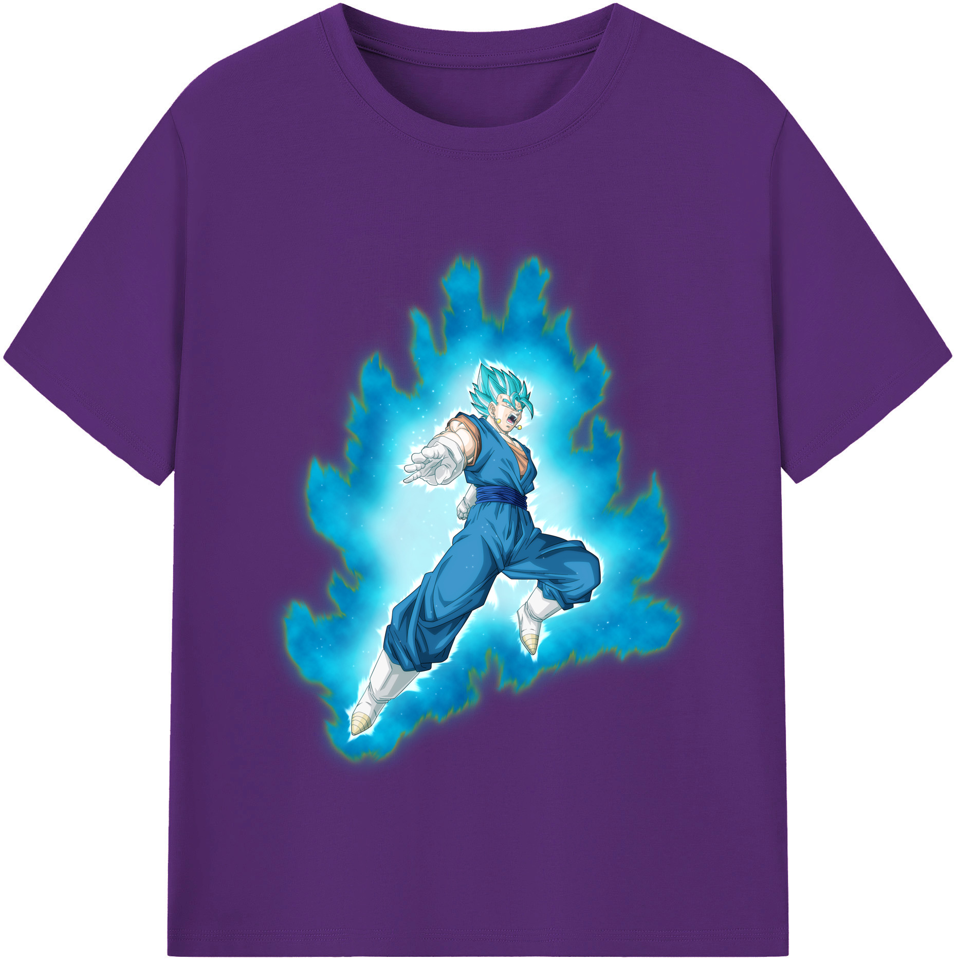 （画像用） ドラゴンボール ベジット DRAGON BALL Vegetto 綿100％半袖Tシャツ（フロントプリント）