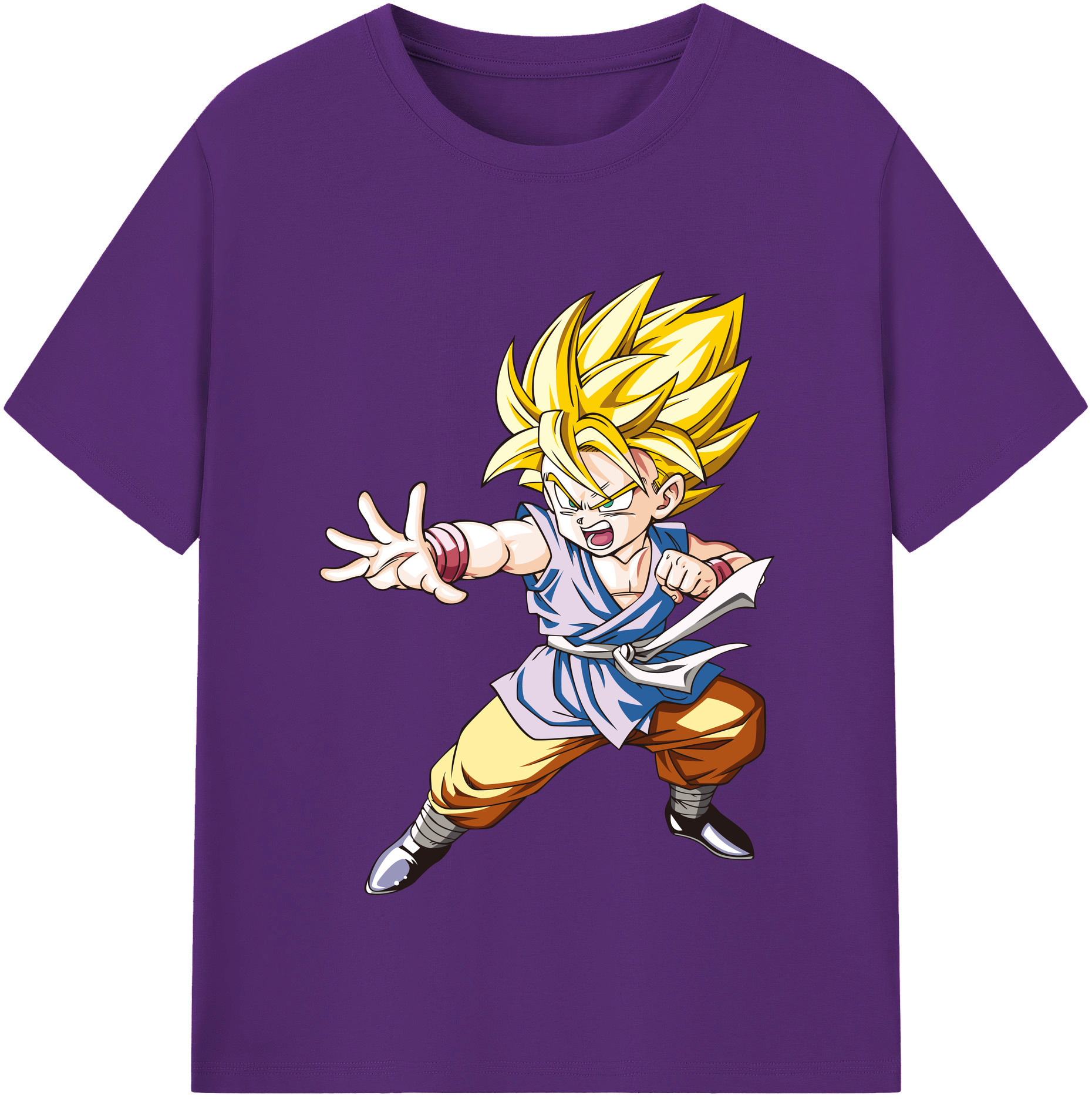 （画像用） ドラゴンボール ベジット DRAGON BALL Vegetto 綿100％半袖Tシャツ（フロントプリント）