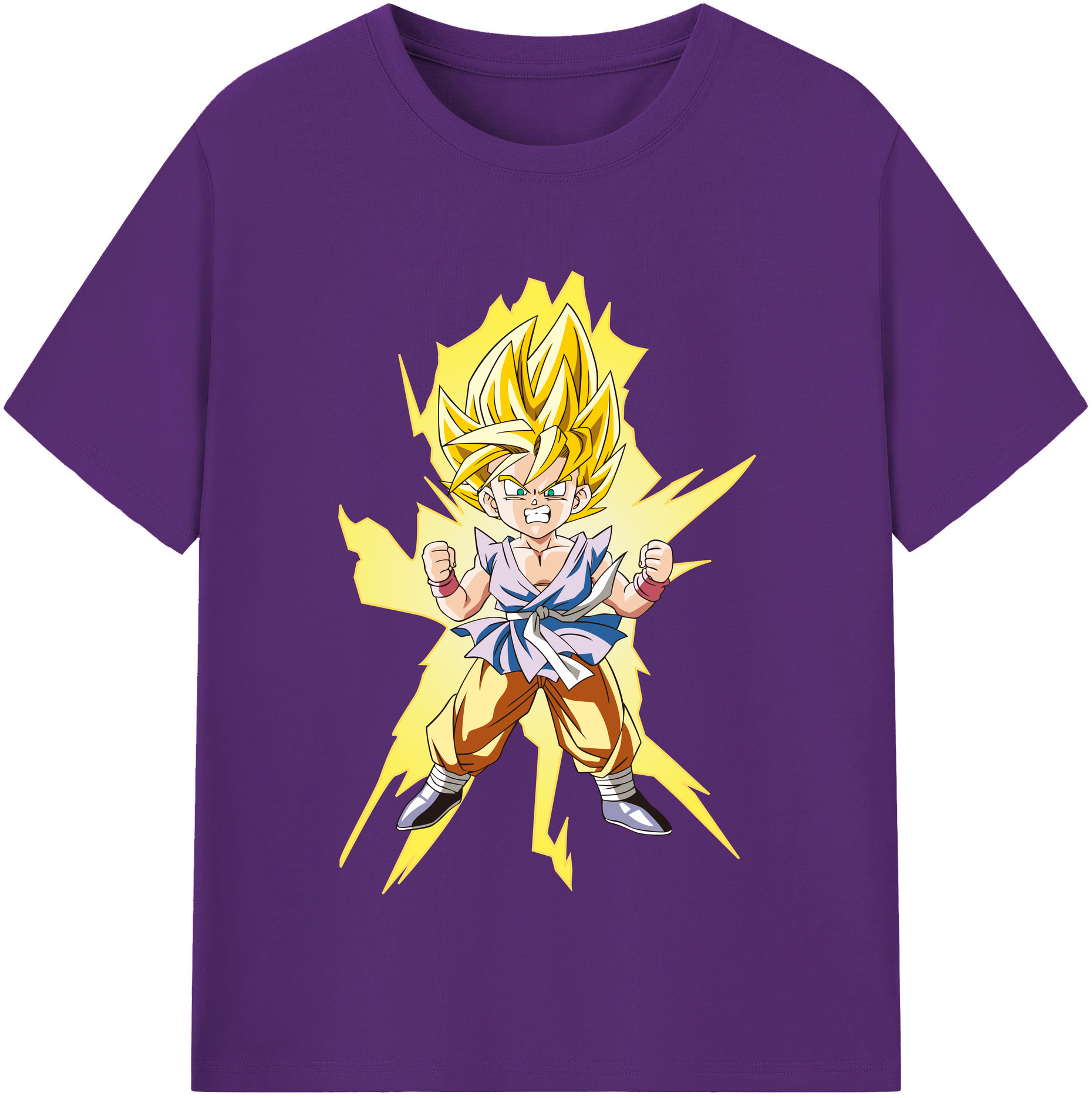 （画像用） ドラゴンボール ベジット DRAGON BALL Vegetto 綿100％半袖Tシャツ（フロントプリント）