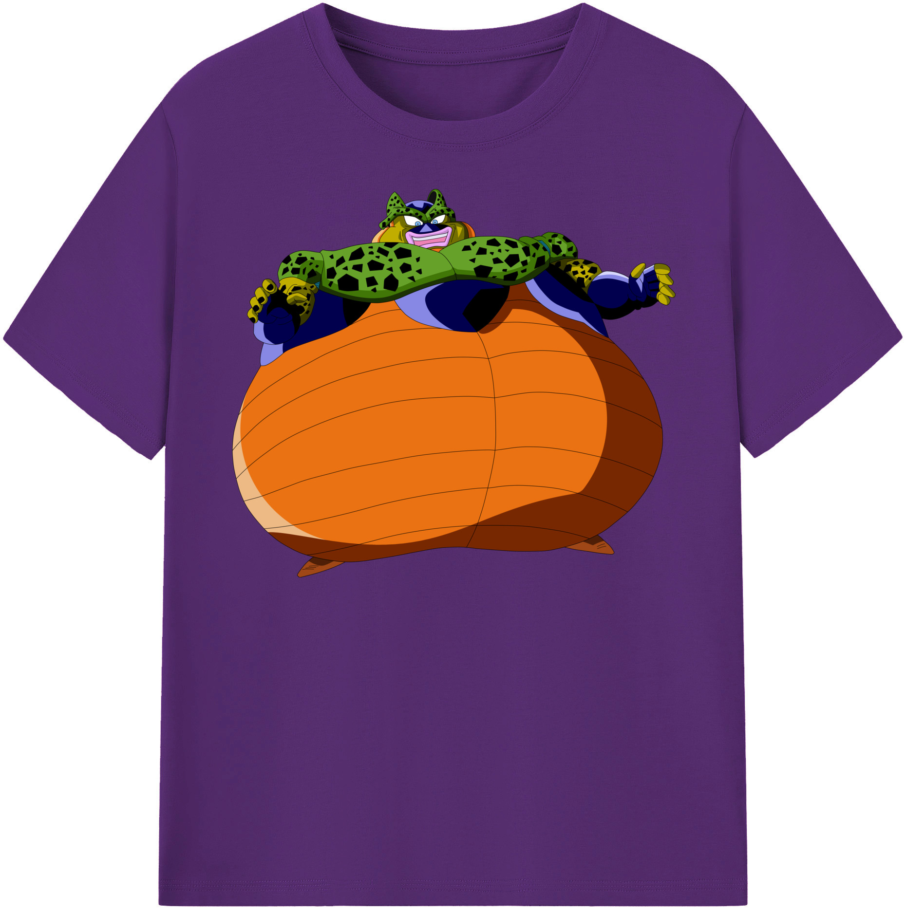 （画像用） ドラゴンボール セル DRAGON BALL Cell 綿100％半袖Tシャツ（フロントプリント）