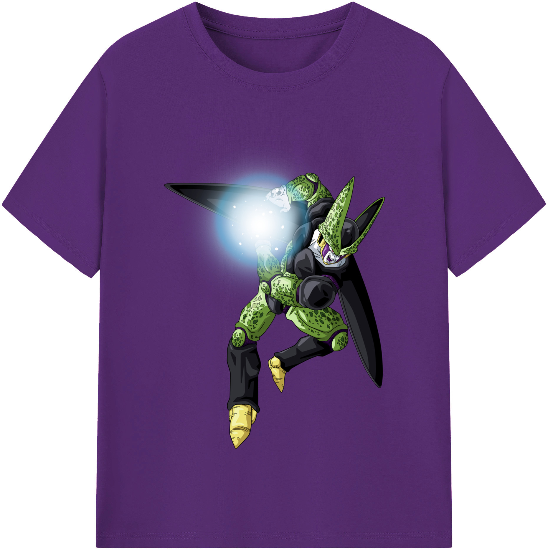 （画像用） ドラゴンボール セル DRAGON BALL Cell 綿100％半袖Tシャツ（フロントプリント）