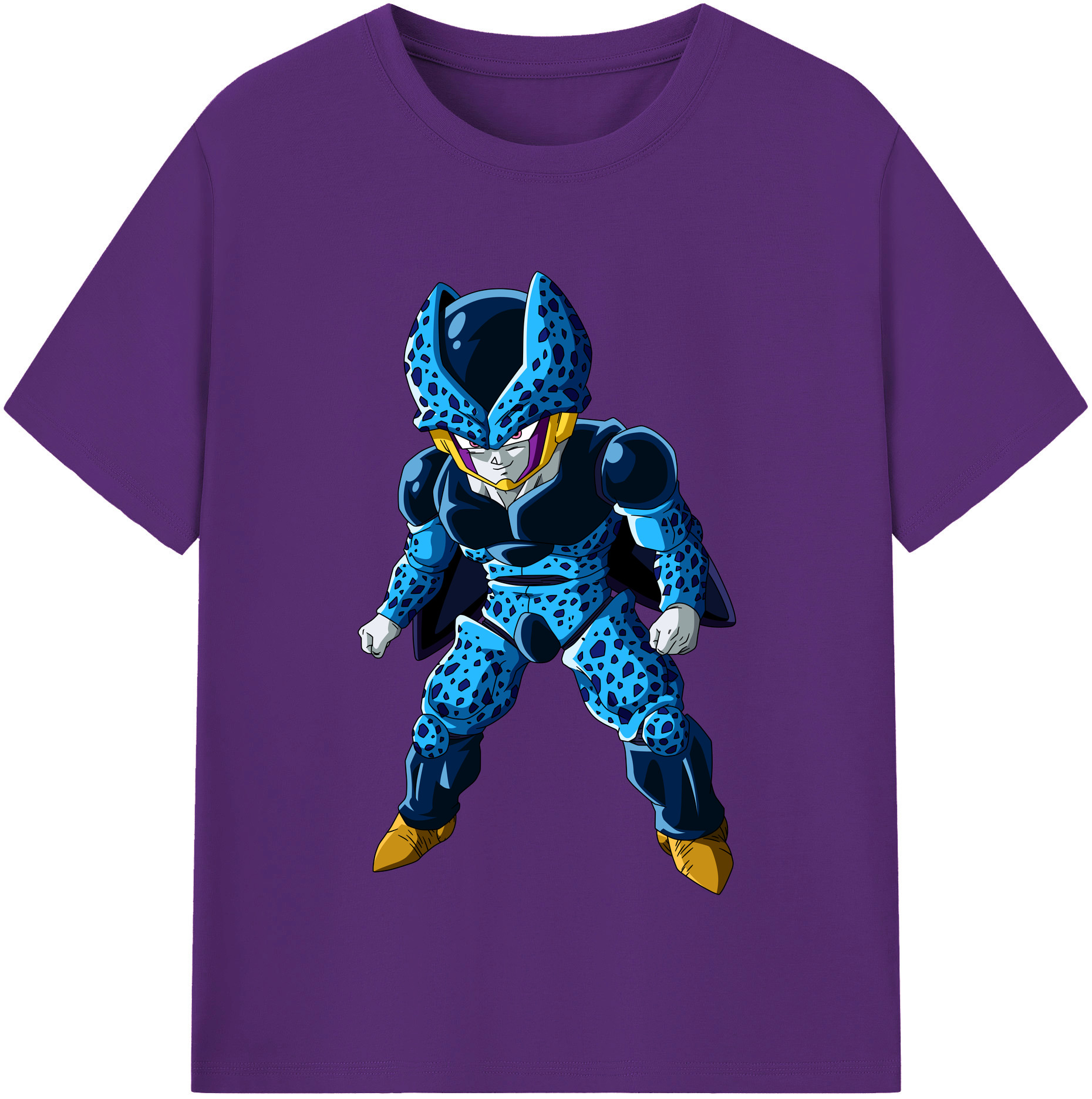（画像用） ドラゴンボール セル DRAGON BALL Cell 綿100％半袖Tシャツ（フロントプリント）