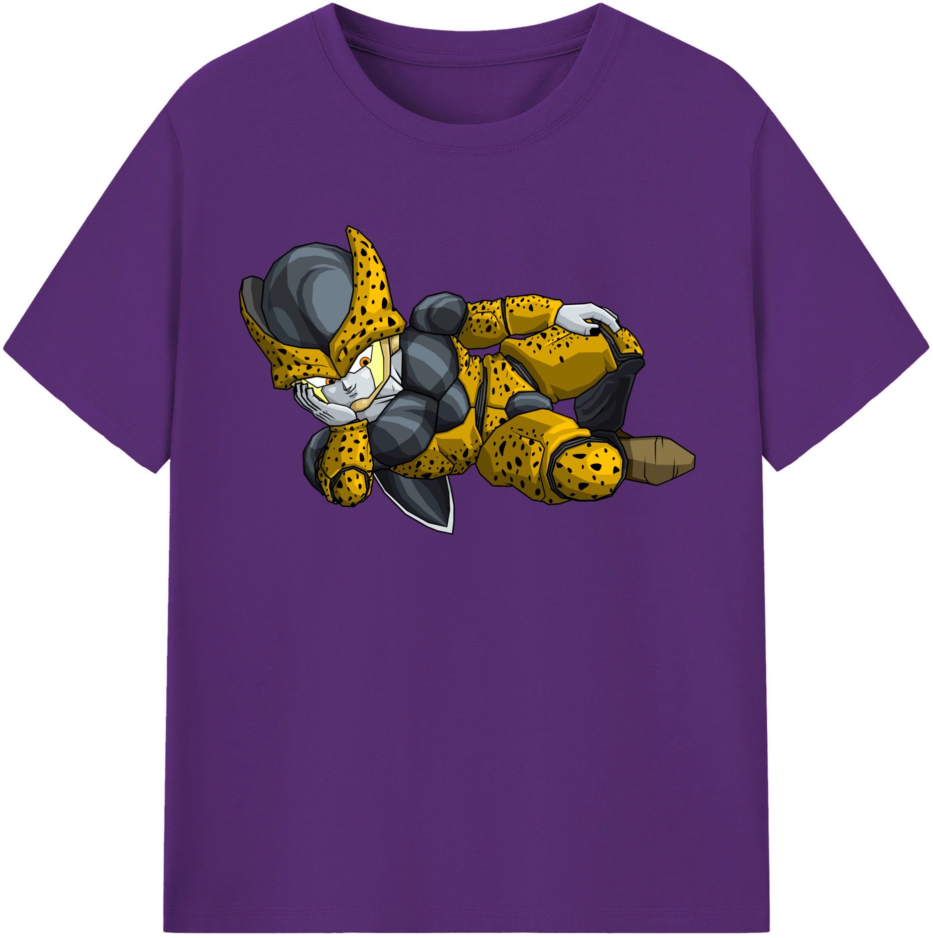 （画像用） ドラゴンボール セル DRAGON BALL Cell 綿100％半袖Tシャツ（フロントプリント）