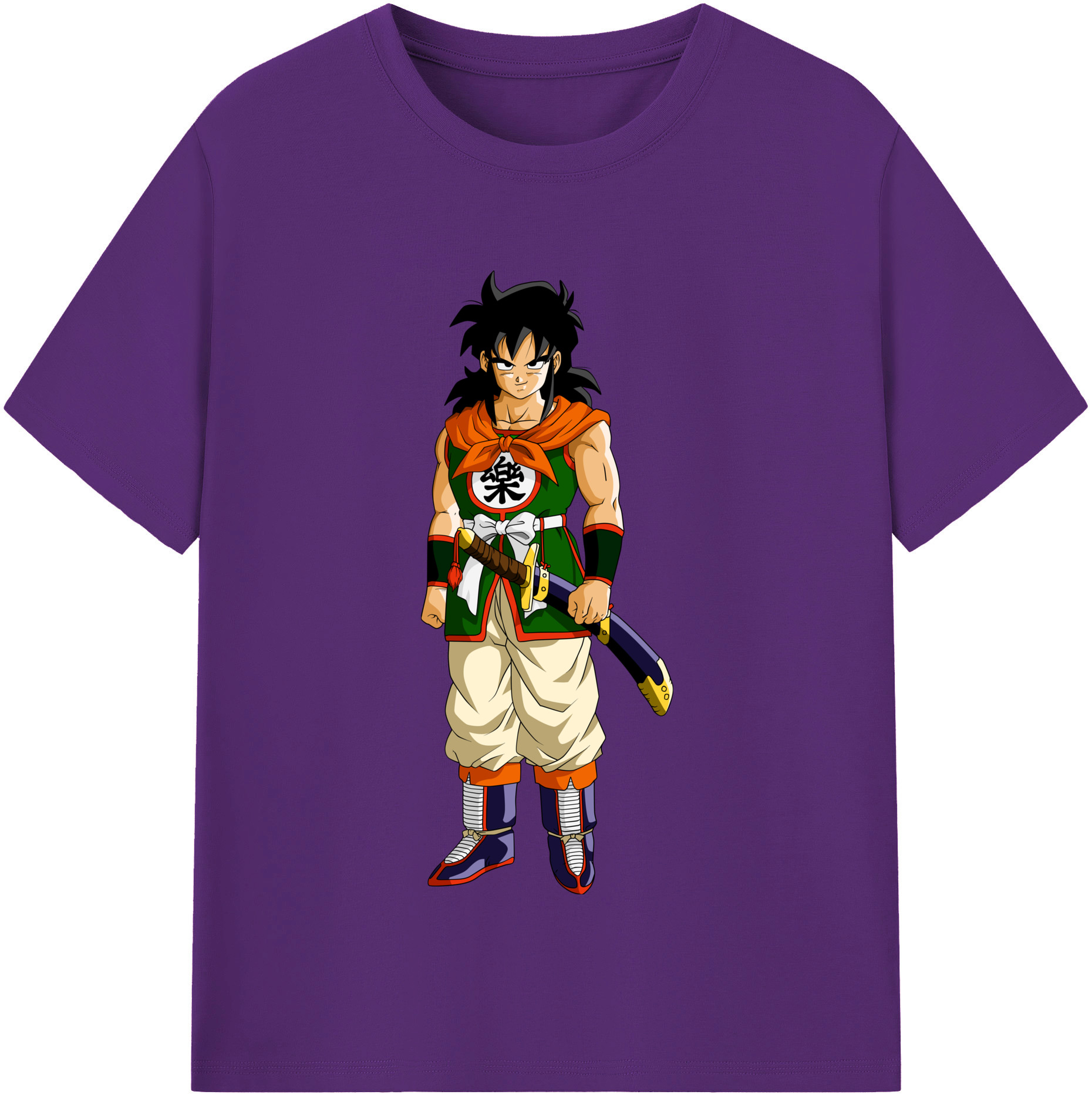 （画像用） ドラゴンボール ヤムチャ DRAGON BALL Yamcha 綿100％半袖Tシャツ（フロントプリント）