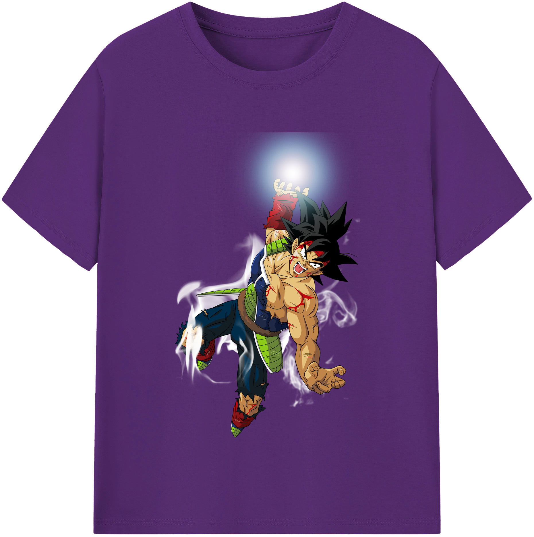 （画像用） ドラゴンボール バーダック DRAGON BALL Burdock 綿100％半袖Tシャツ（フロントプリント）