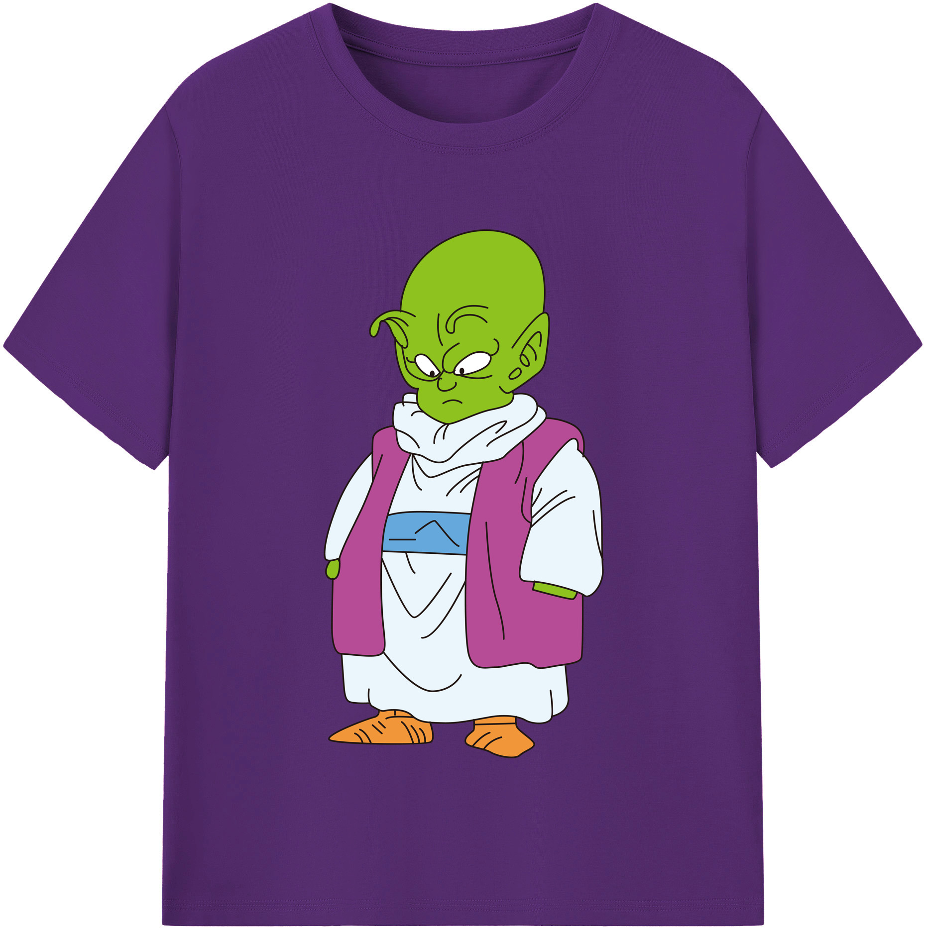 （画像用） ドラゴンボール ピッコロ DRAGON BALL Piccolo 綿100％半袖Tシャツ（フロントプリント）