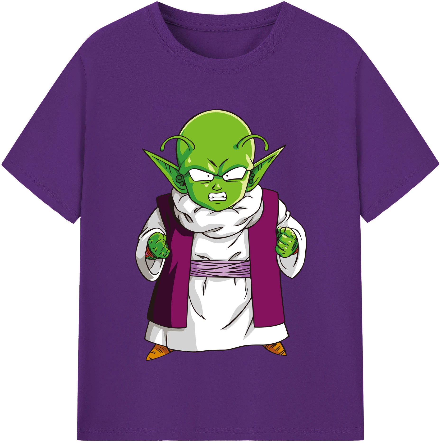 （画像用） ドラゴンボール ピッコロ DRAGON BALL Piccolo 綿100％半袖Tシャツ（フロントプリント）