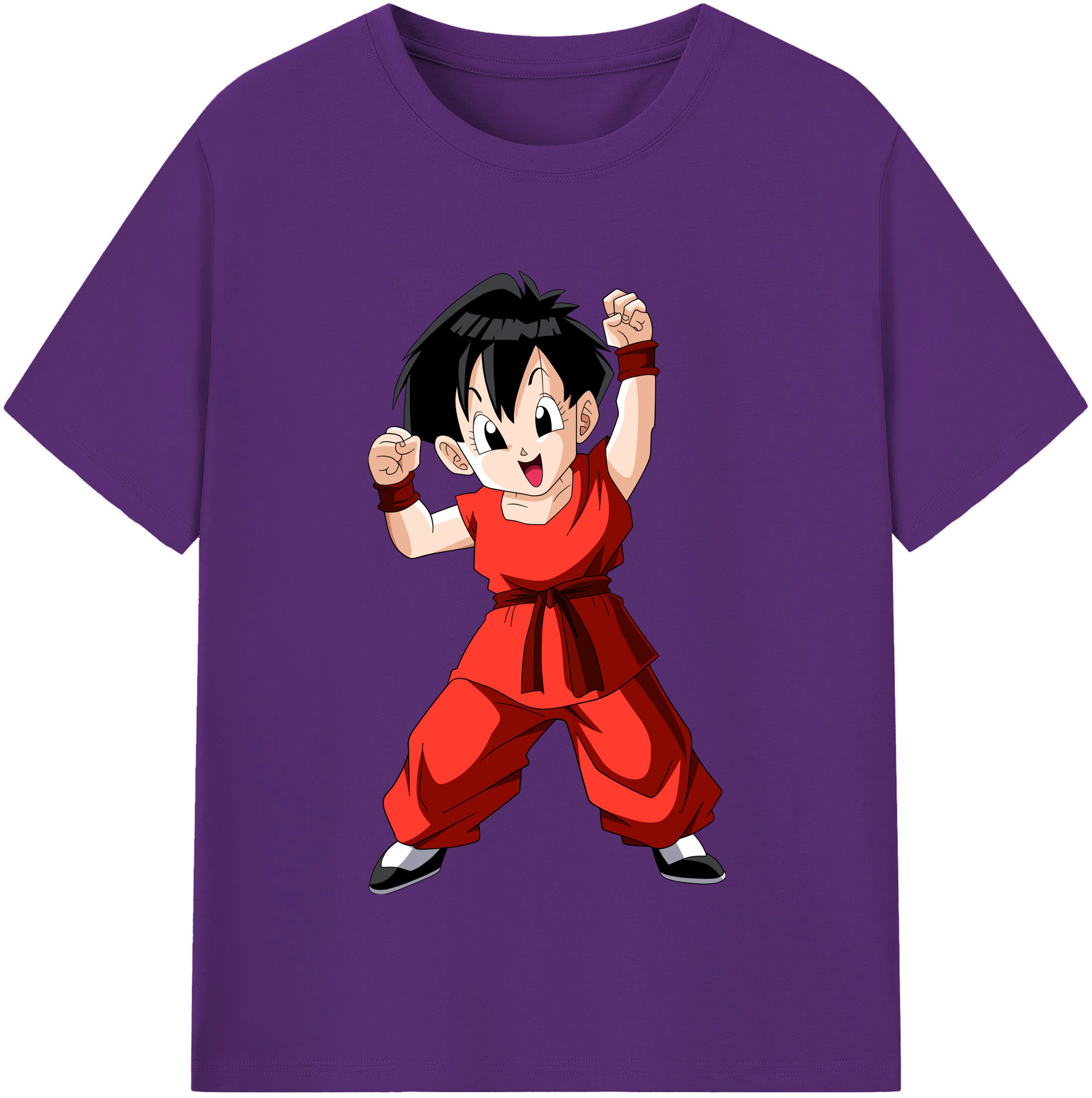 （画像用） ドラゴンボール パン DRAGON BALL Pan 綿100％半袖Tシャツ（フロントプリント）