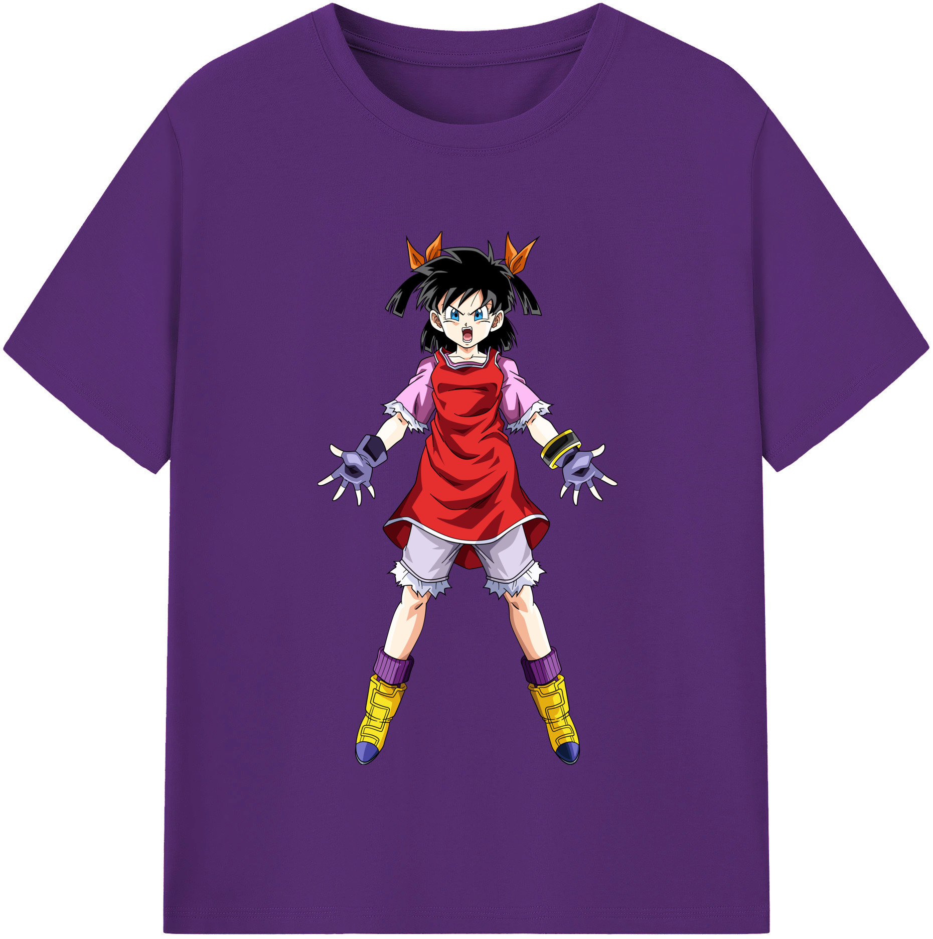 （画像用） ドラゴンボール パン DRAGON BALL Pan 綿100％半袖Tシャツ（フロントプリント）