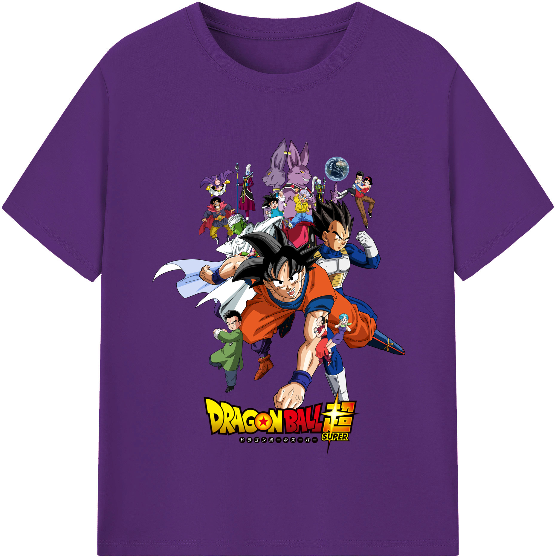 （画像用） ドラゴンボール DRAGON BALL 綿100％半袖Tシャツ（フロントプリント）