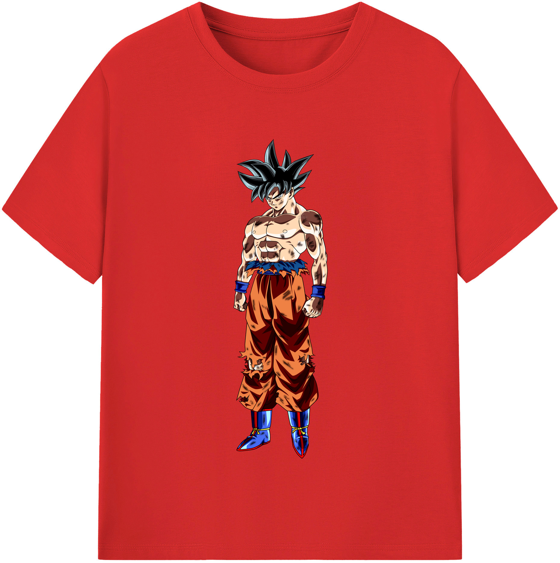 （画像用） ドラゴンボール 孫悟空（そん ごくう）Son Goku カカロット DRAGON BALL Kakarotto 綿100％半袖Tシャツ（フロントプリント）