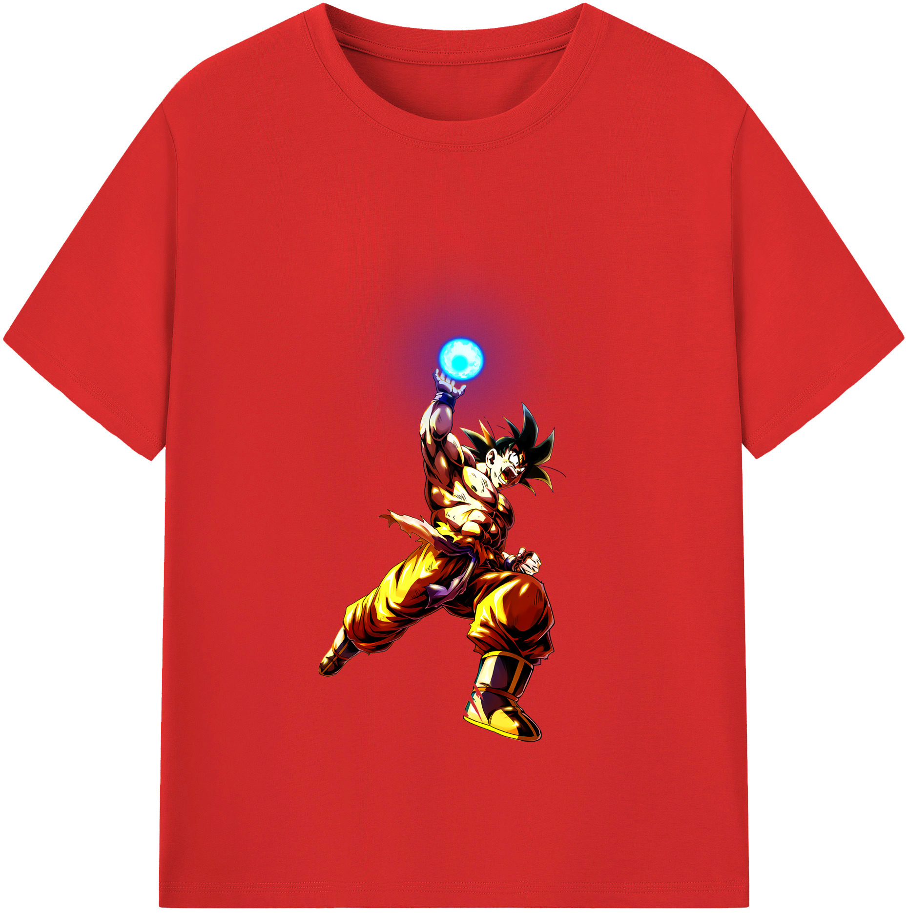 （画像用） ドラゴンボール 孫悟空（そん ごくう）Son Goku カカロット DRAGON BALL Kakarotto 綿100％半袖Tシャツ（フロントプリント）