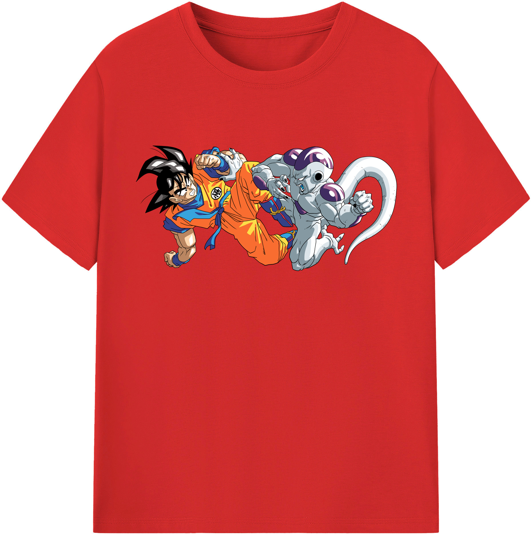 （画像用） ドラゴンボール 孫悟空（そん ごくう）Son Goku カカロット DRAGON BALL Kakarotto 綿100％半袖Tシャツ（フロントプリント）