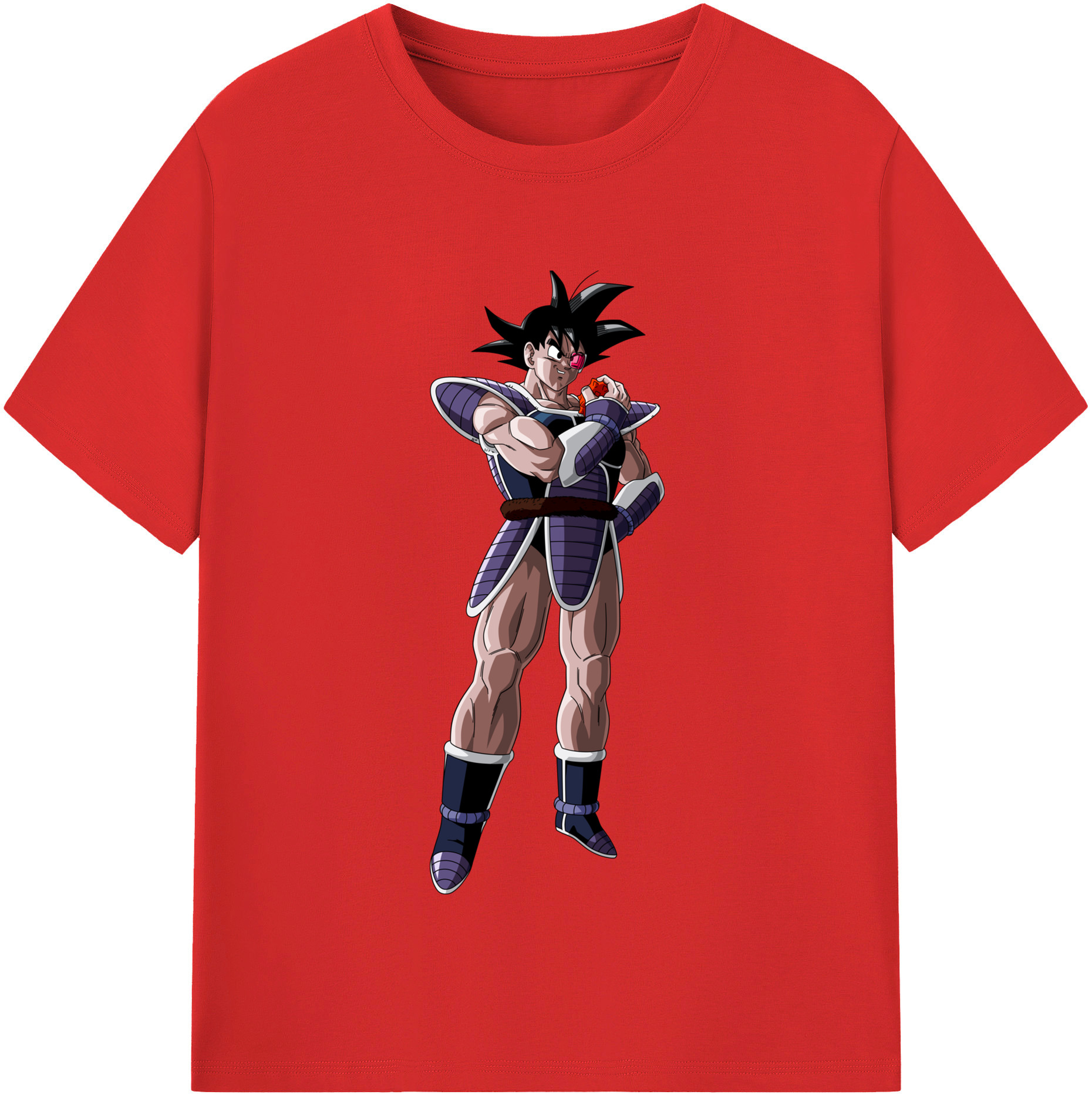 （画像用） ドラゴンボール 孫悟空（そん ごくう）Son Goku カカロット DRAGON BALL Kakarotto 綿100％半袖Tシャツ（フロントプリント）