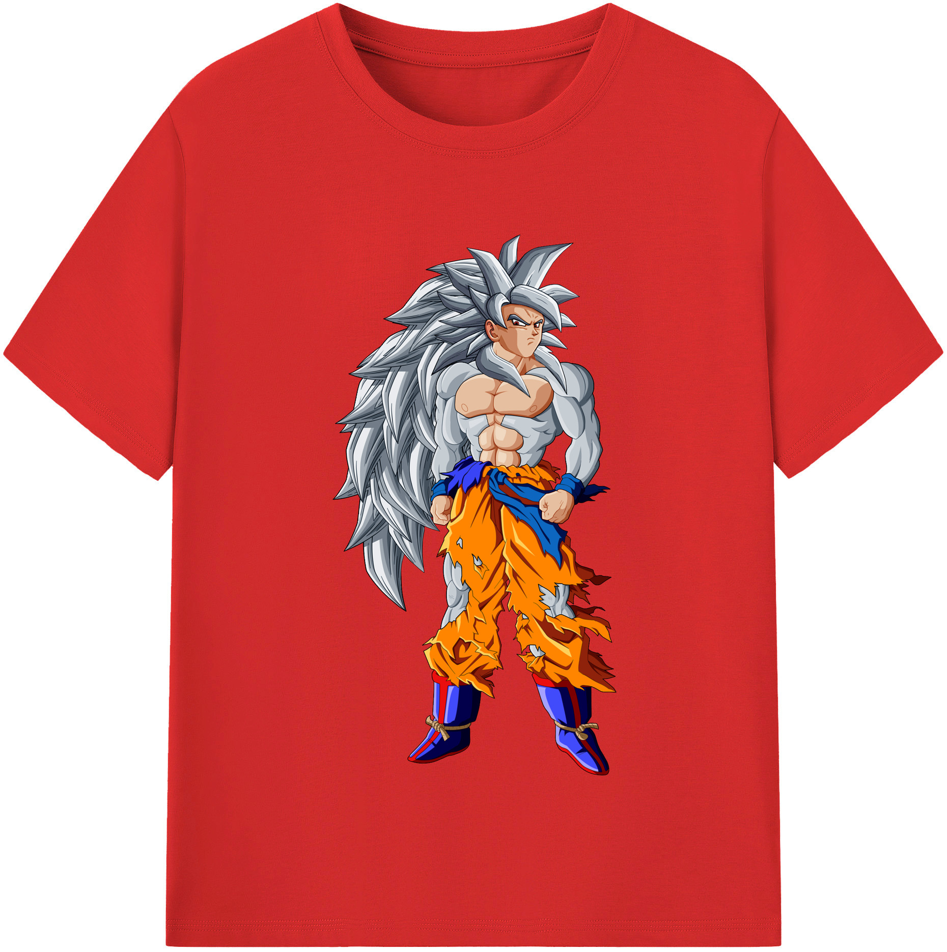 （画像用） ドラゴンボール 孫悟空（そん ごくう）Son Goku カカロット DRAGON BALL Kakarotto 綿100％半袖Tシャツ（フロントプリント）