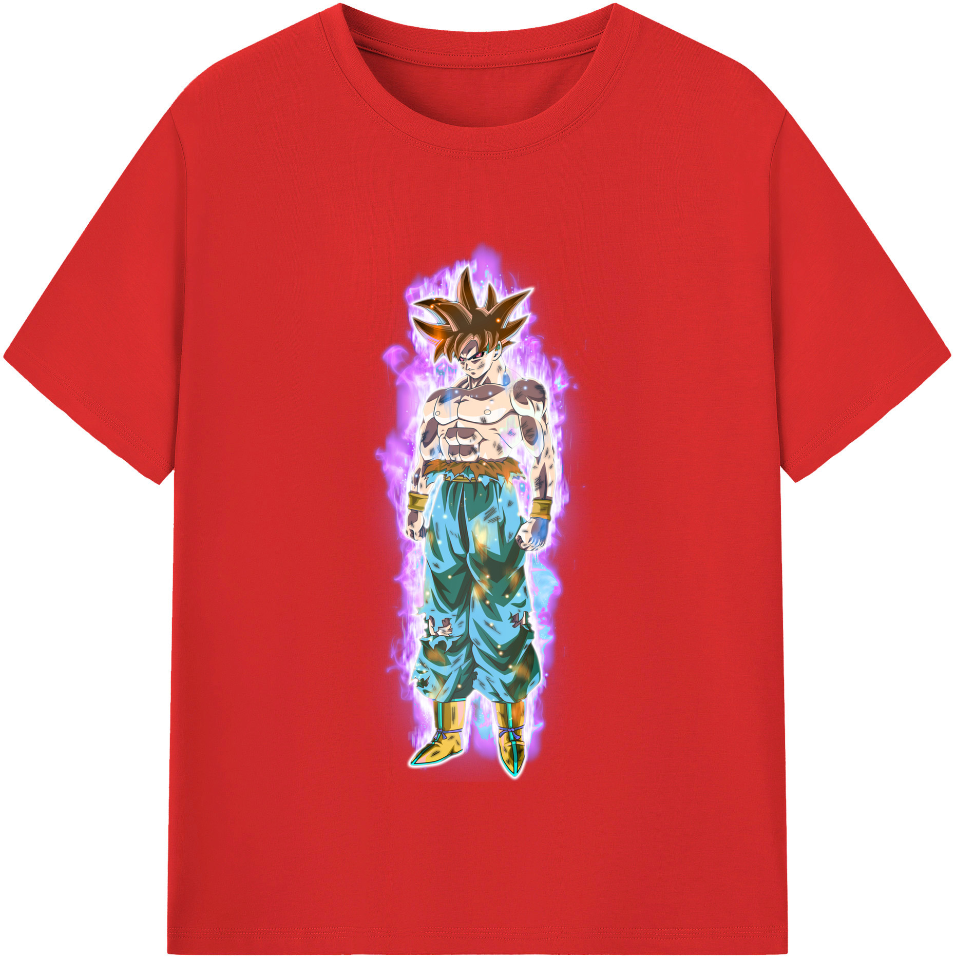 （画像用） ドラゴンボール 孫悟空（そん ごくう）Son Goku カカロット DRAGON BALL Kakarotto 綿100％半袖Tシャツ（フロントプリント）