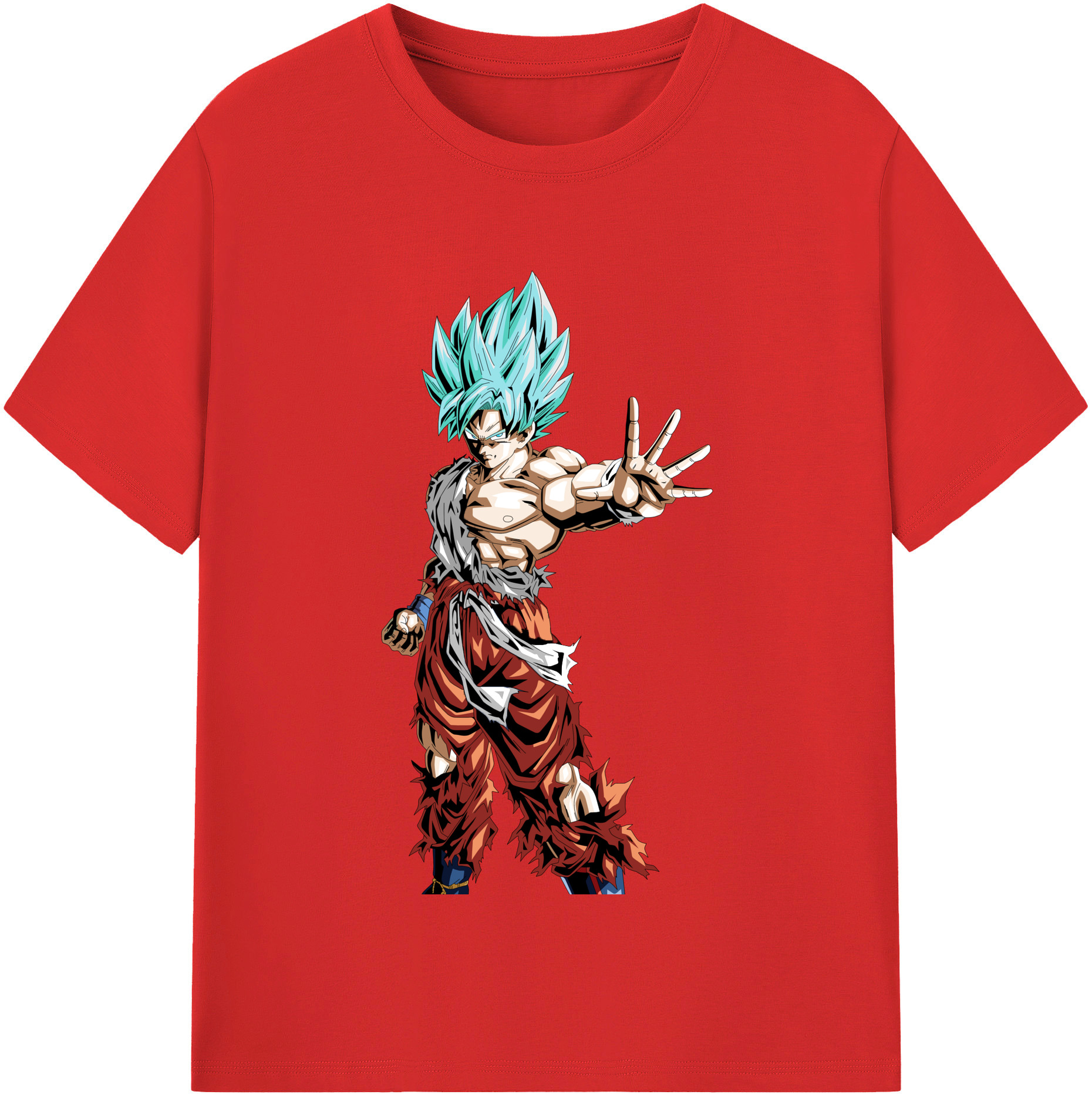 （画像用） ドラゴンボール 孫悟空（そん ごくう）Son Goku カカロット DRAGON BALL Kakarotto 綿100％半袖Tシャツ（フロントプリント）