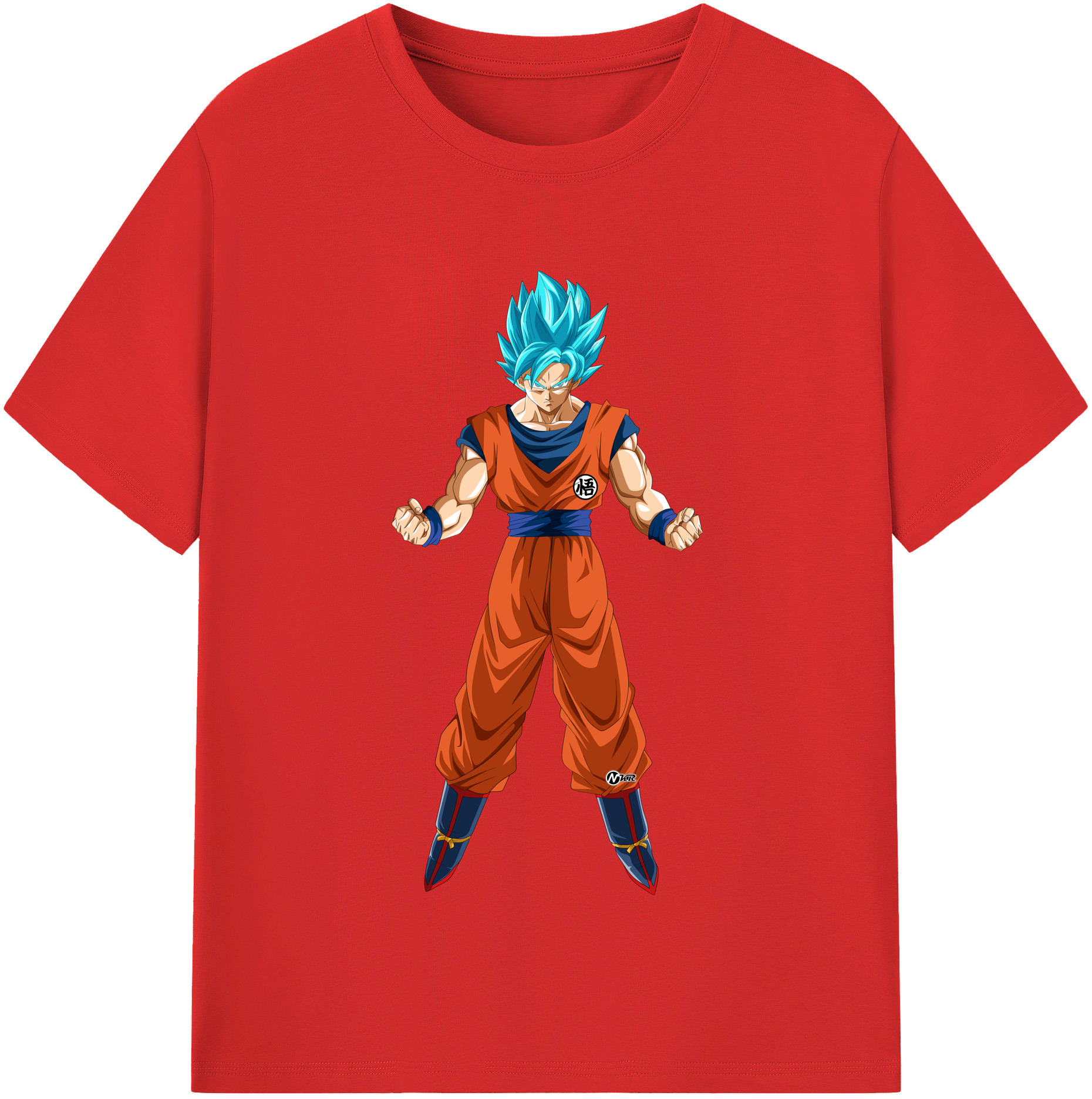 （画像用） ドラゴンボール 孫悟空（そん ごくう）Son Goku カカロット DRAGON BALL Kakarotto 綿100％半袖Tシャツ（フロントプリント）