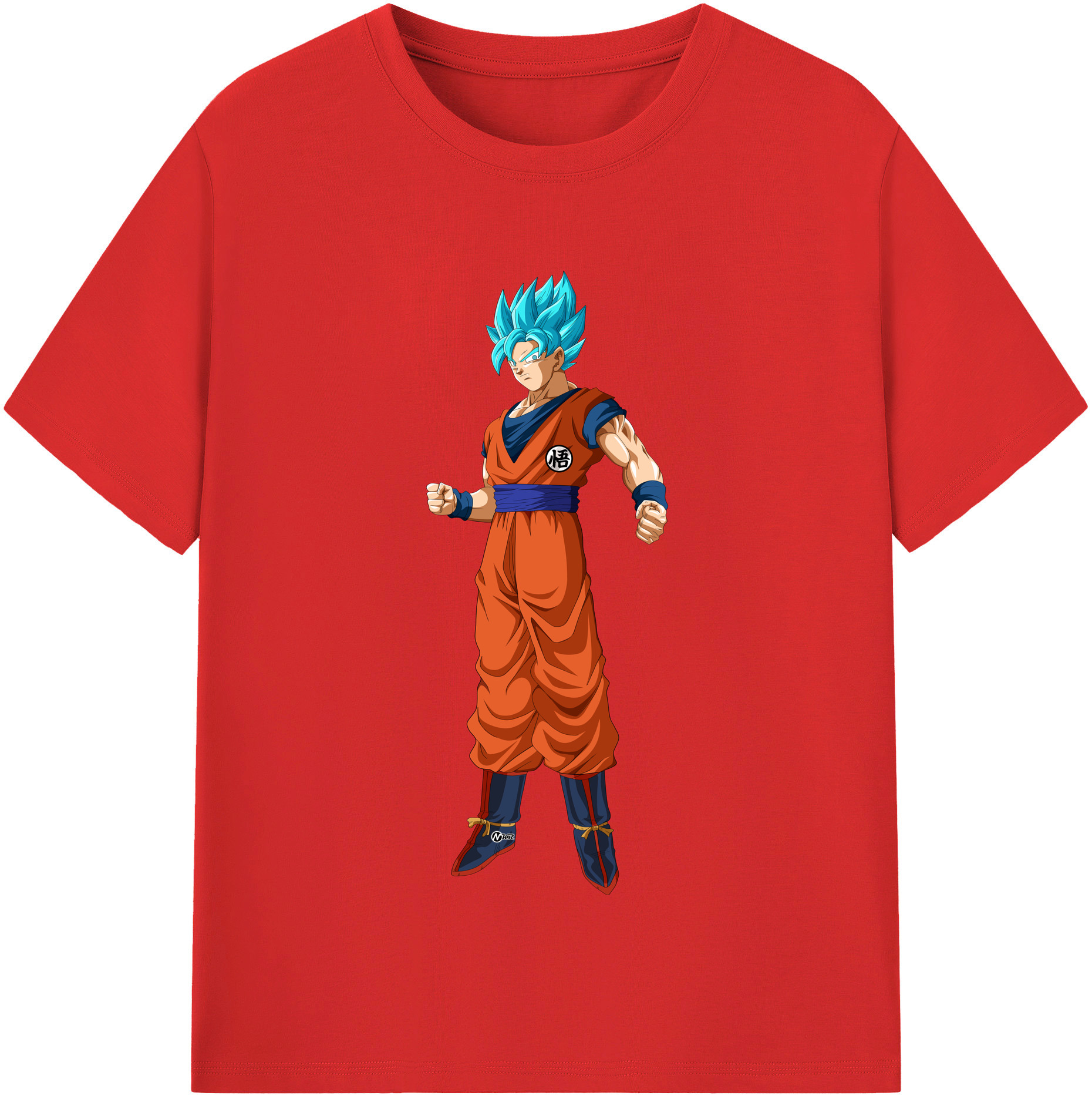 （画像用） ドラゴンボール 孫悟空（そん ごくう）Son Goku カカロット DRAGON BALL Kakarotto 綿100％半袖Tシャツ（フロントプリント）