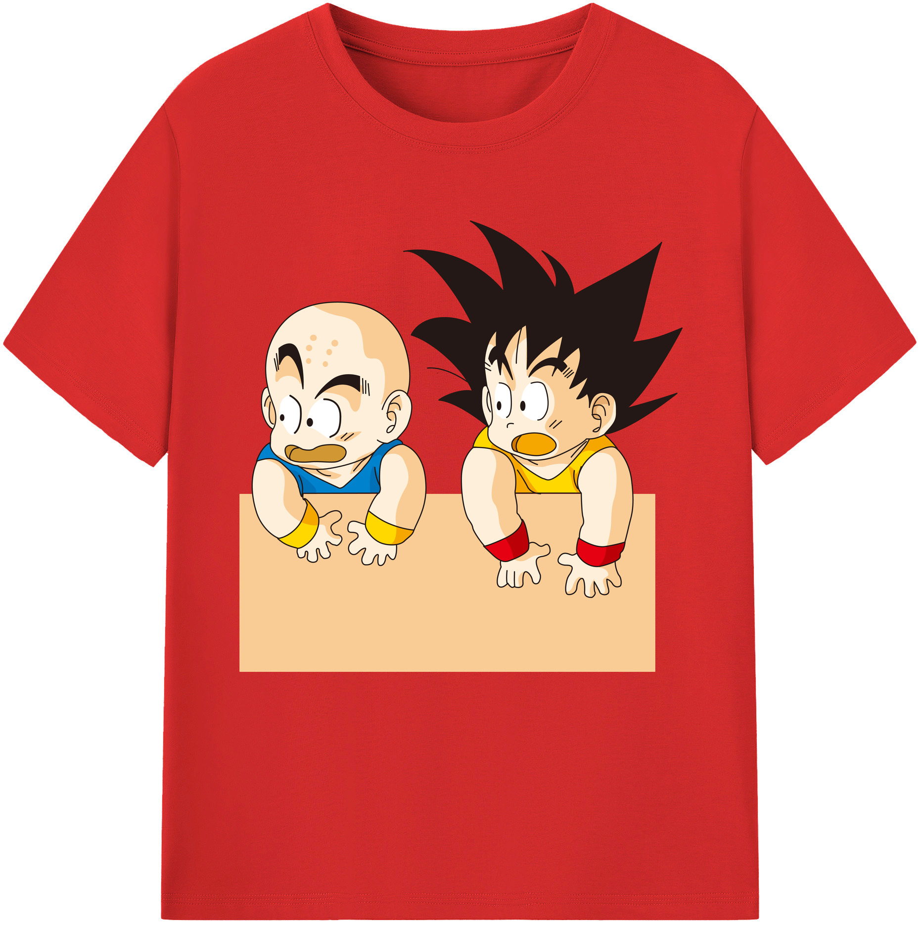 （画像用） ドラゴンボール 孫悟空（そん ごくう）Son Goku カカロット DRAGON BALL Kakarotto 綿100％半袖Tシャツ（フロントプリント）