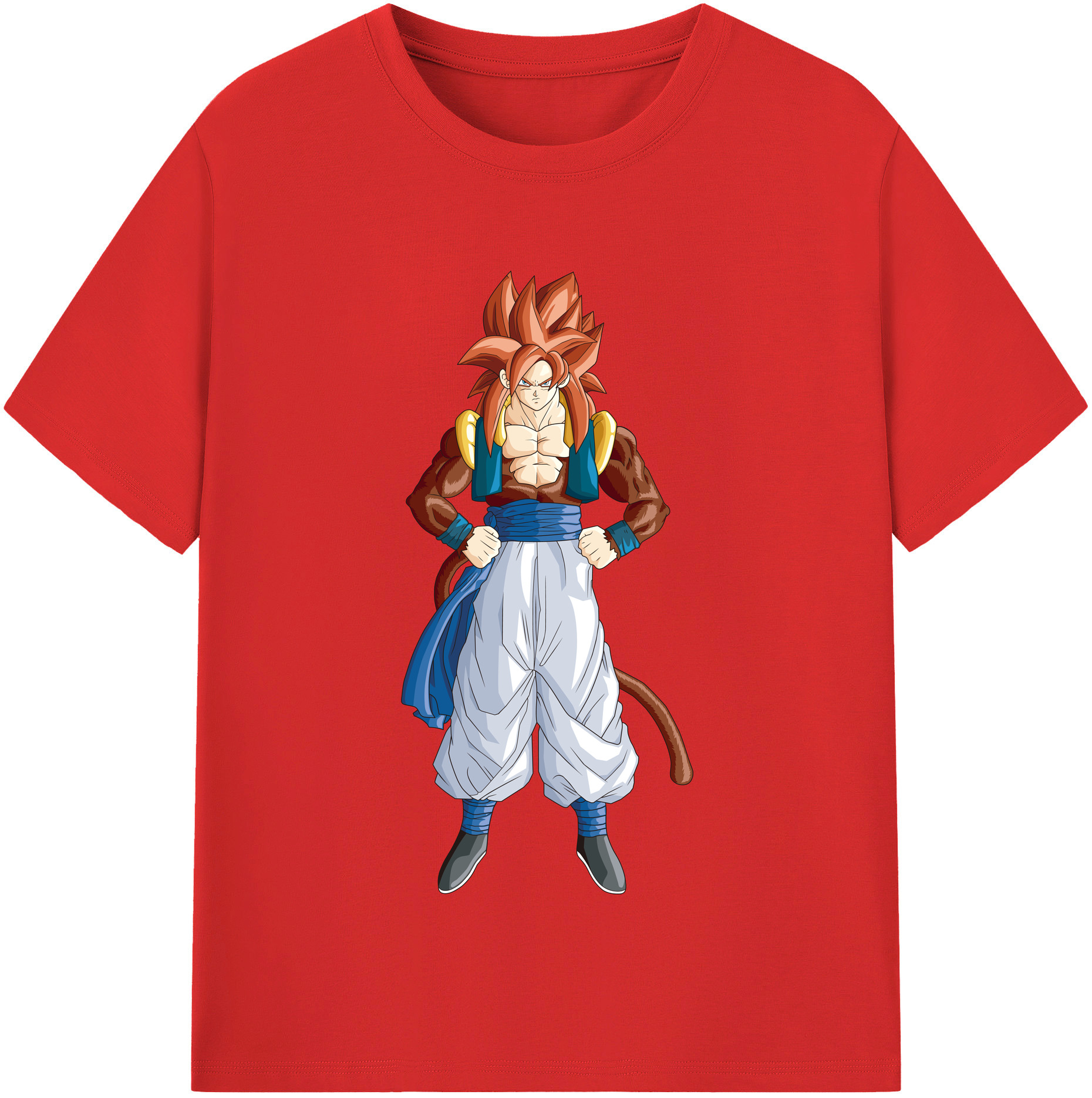 （画像用） ドラゴンボール 孫悟空（そん ごくう）Son Goku カカロット DRAGON BALL Kakarotto 綿100％半袖Tシャツ（フロントプリント）