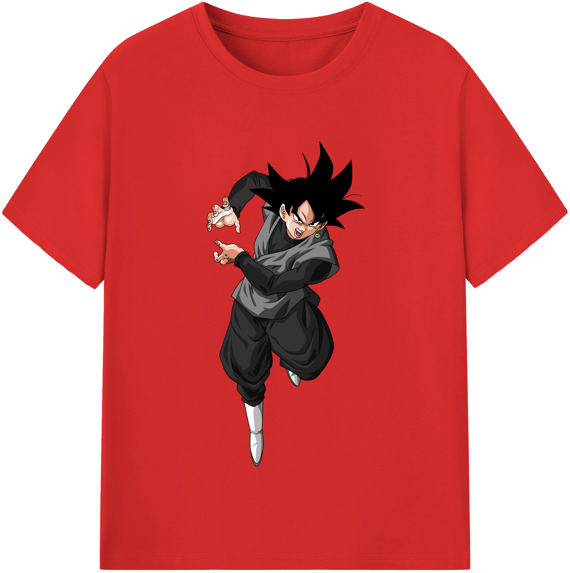 （画像用） ドラゴンボール ベジータ四世（Bejīta Yonsei）DRAGON BALL Vegeta IV 綿100％半袖Tシャツ（フロントプリント）