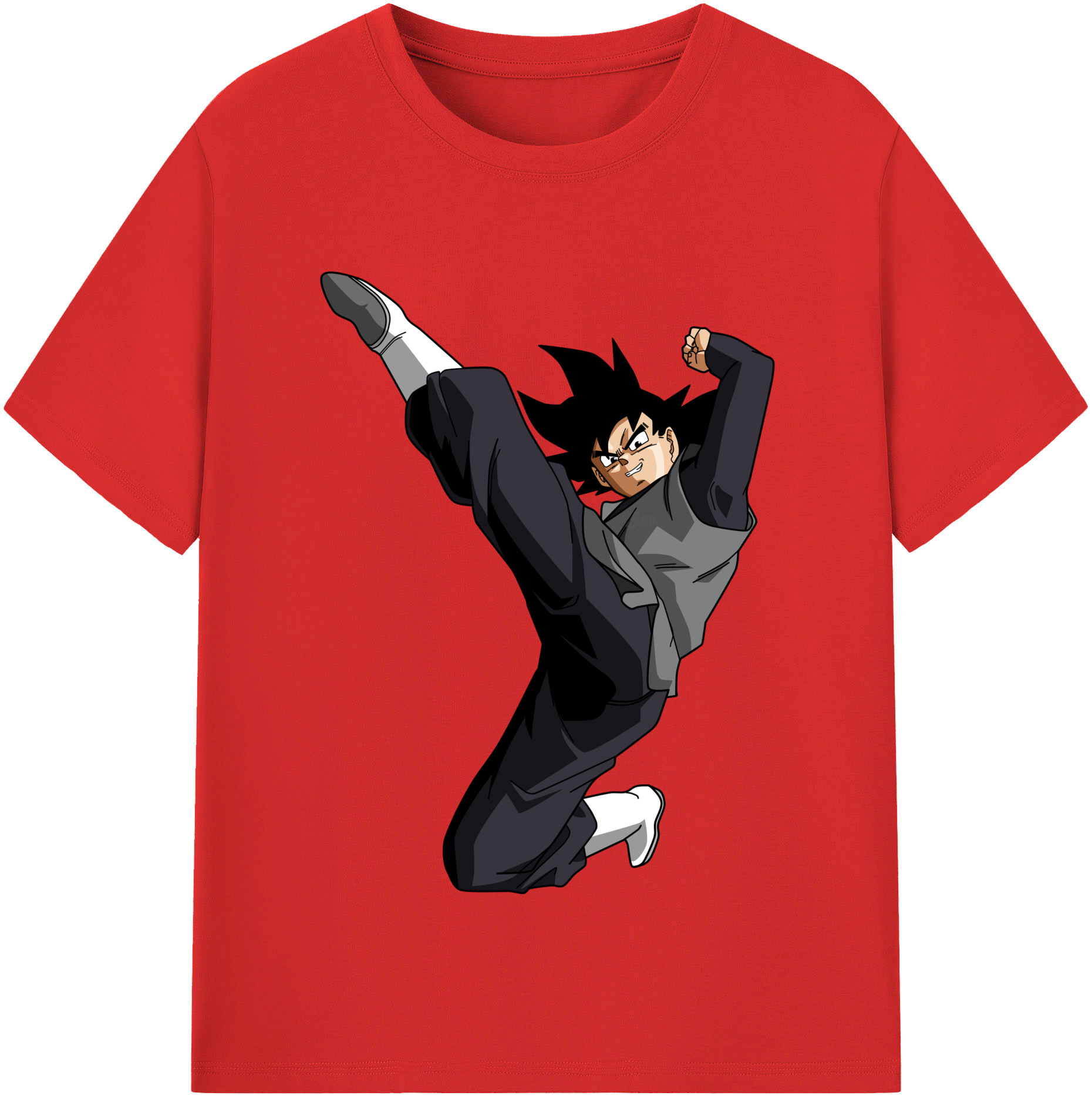 （画像用） ドラゴンボール ベジータ四世（Bejīta Yonsei）DRAGON BALL Vegeta IV 綿100％半袖Tシャツ（フロントプリント）
