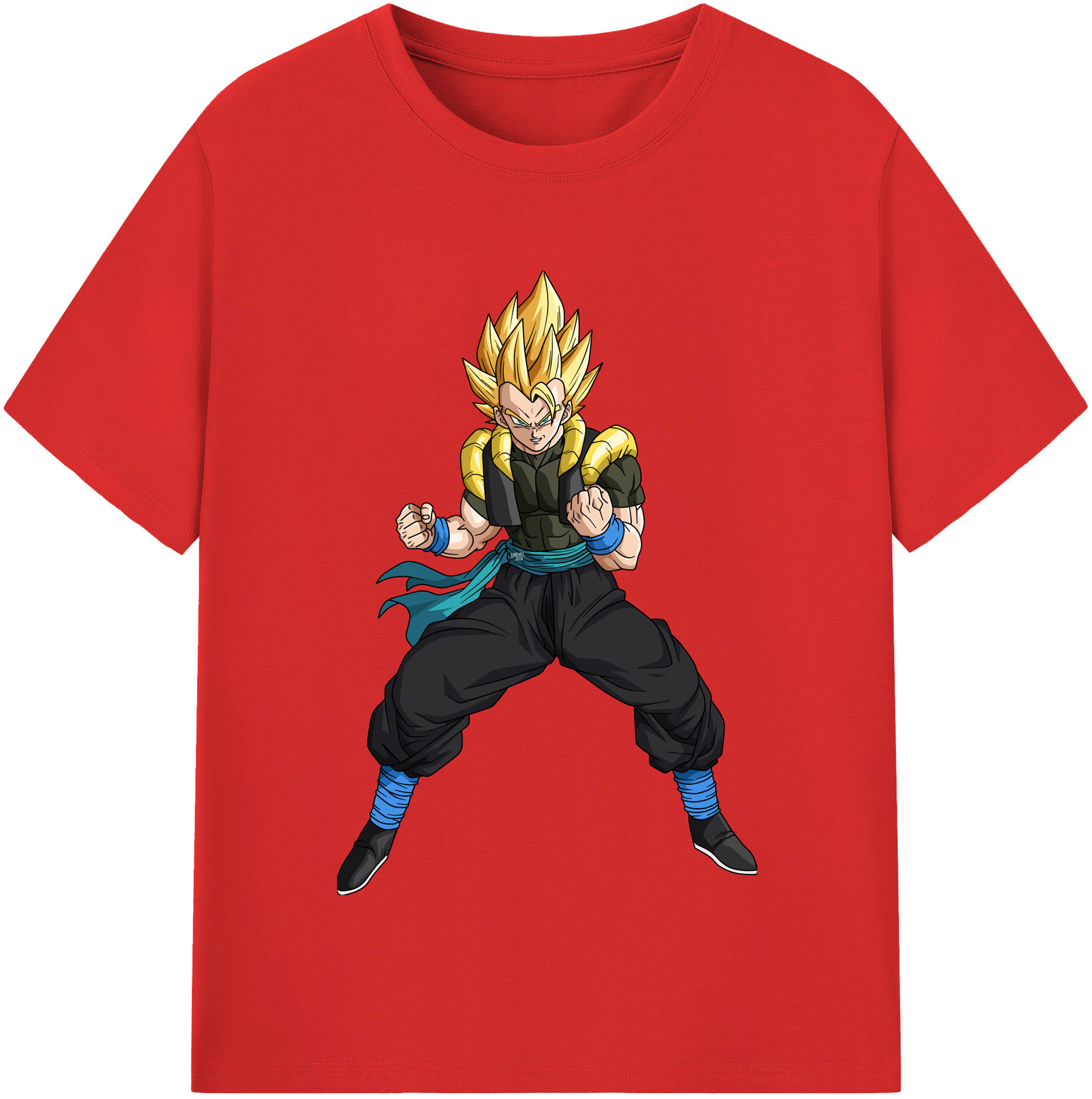 （画像用） ドラゴンボール ベジータ四世（Bejīta Yonsei）DRAGON BALL Vegeta IV 綿100％半袖Tシャツ（フロントプリント）