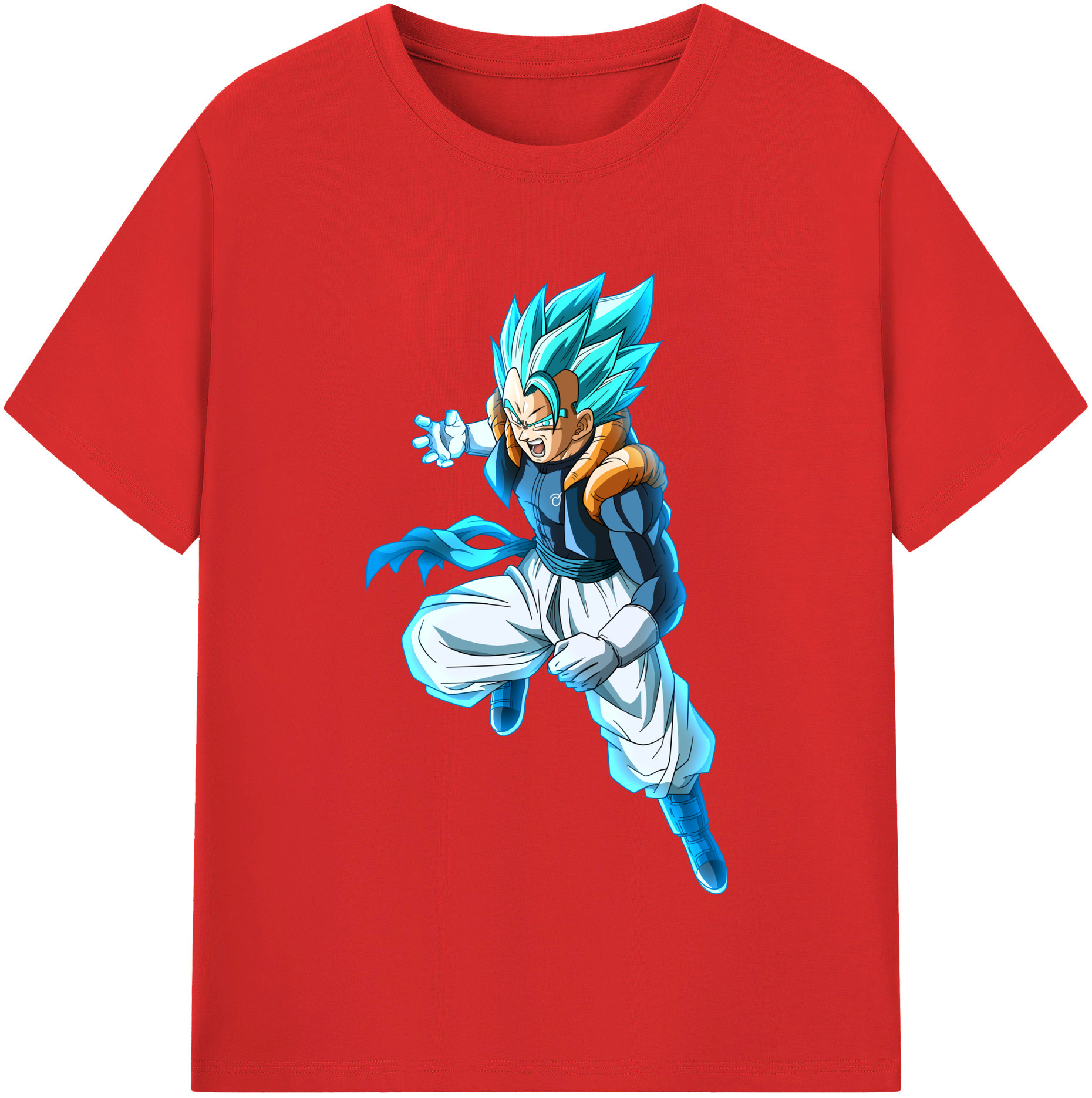 （画像用） ドラゴンボール ベジータ四世（Bejīta Yonsei）DRAGON BALL Vegeta IV 綿100％半袖Tシャツ（フロントプリント）
