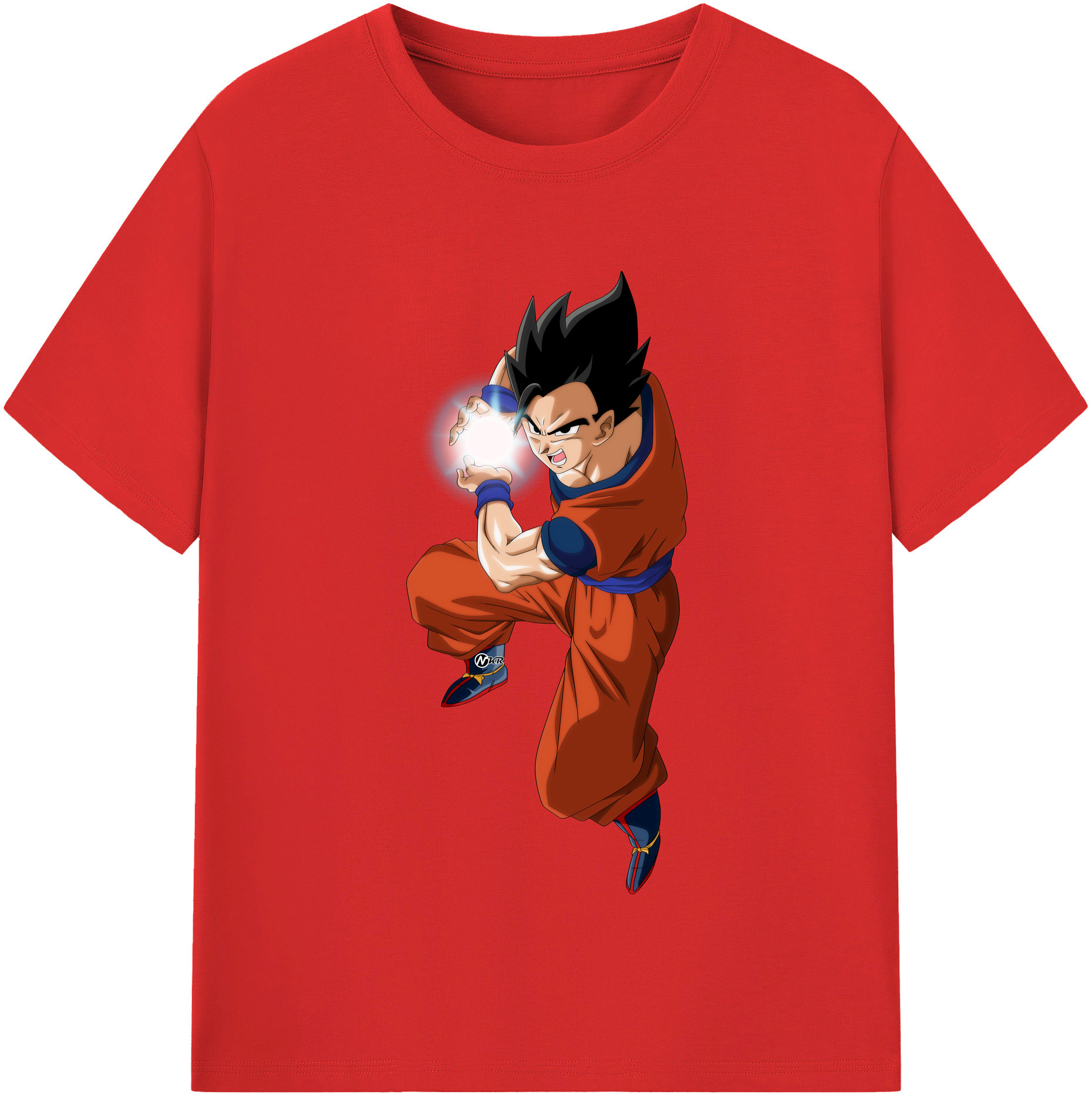 （画像用） ドラゴンボール 孫 悟飯（そんごはん）DRAGON BALL Son Gohan 綿100％半袖Tシャツ（フロントプリント）
