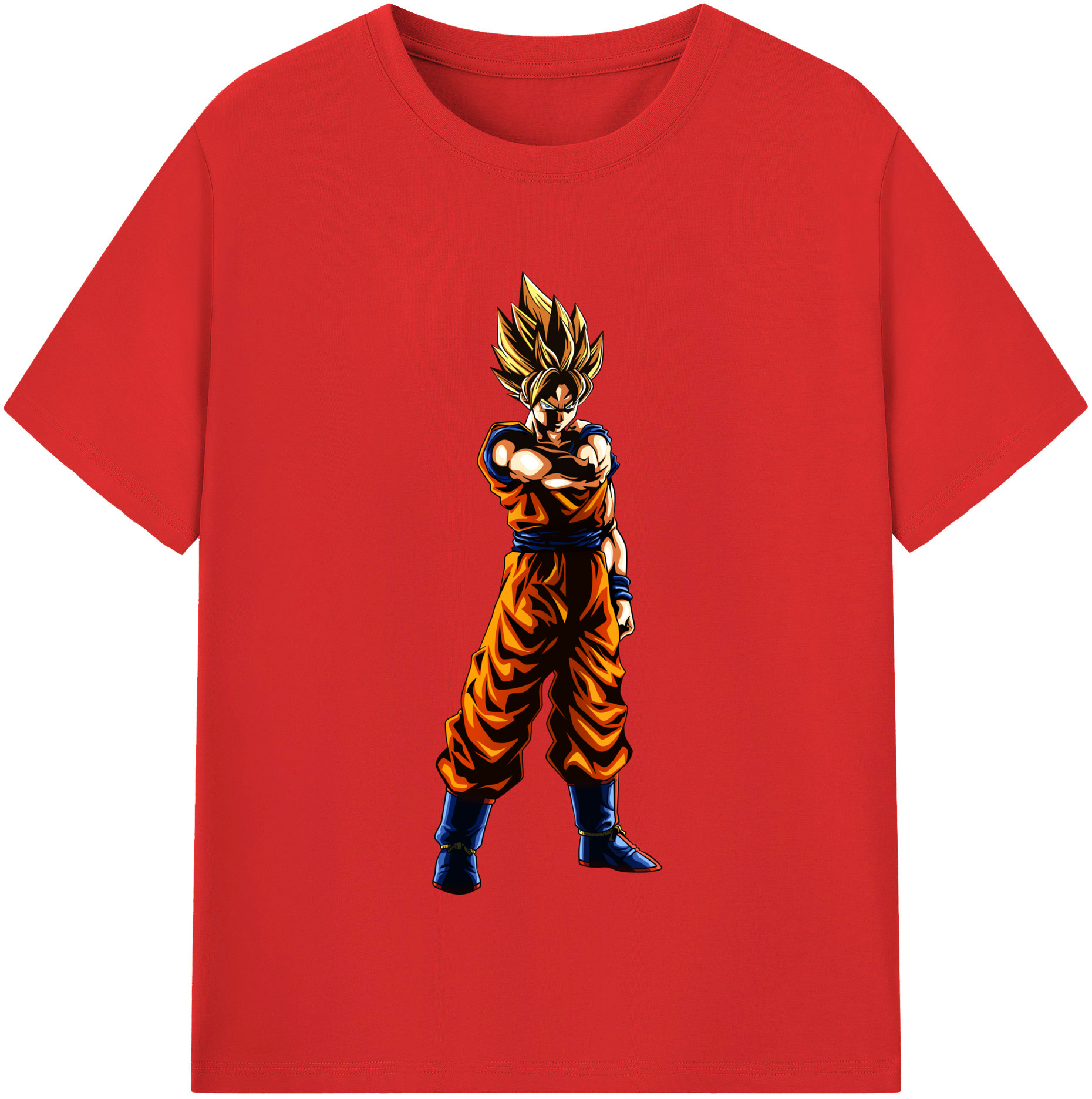 （画像用） ドラゴンボール 孫 悟飯（そんごはん）DRAGON BALL Son Gohan 綿100％半袖Tシャツ（フロントプリント）