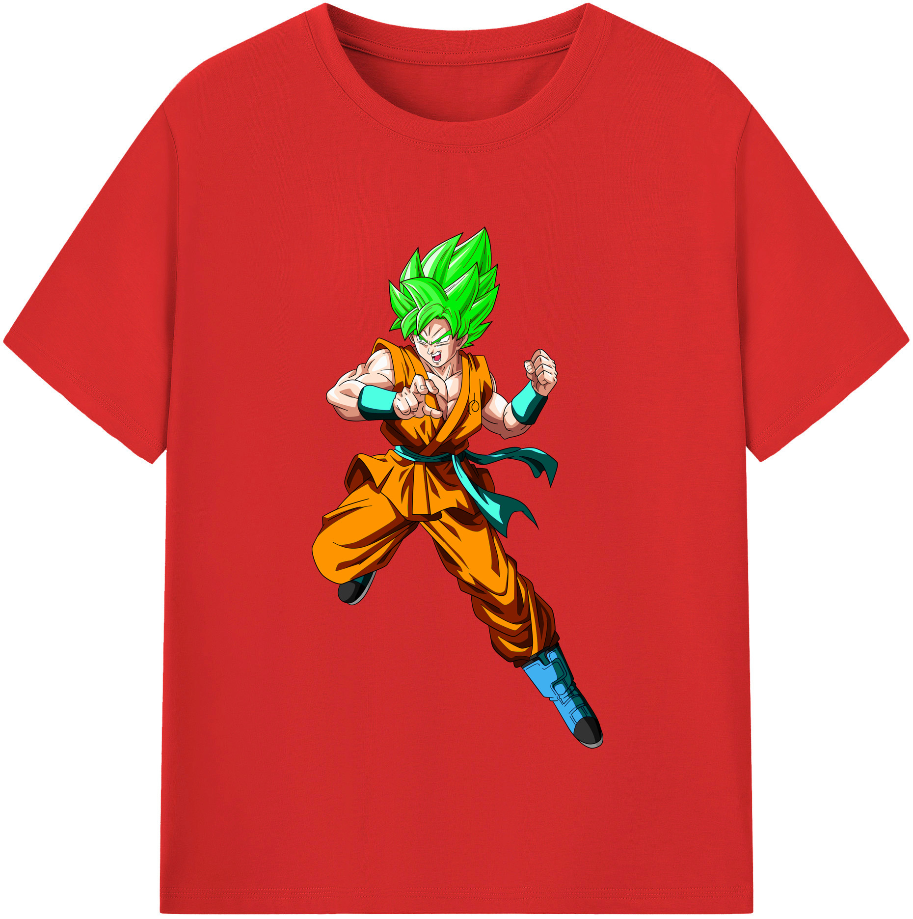 （画像用） ドラゴンボール 孫 悟飯（そんごはん）DRAGON BALL Son Gohan 綿100％半袖Tシャツ（フロントプリント）