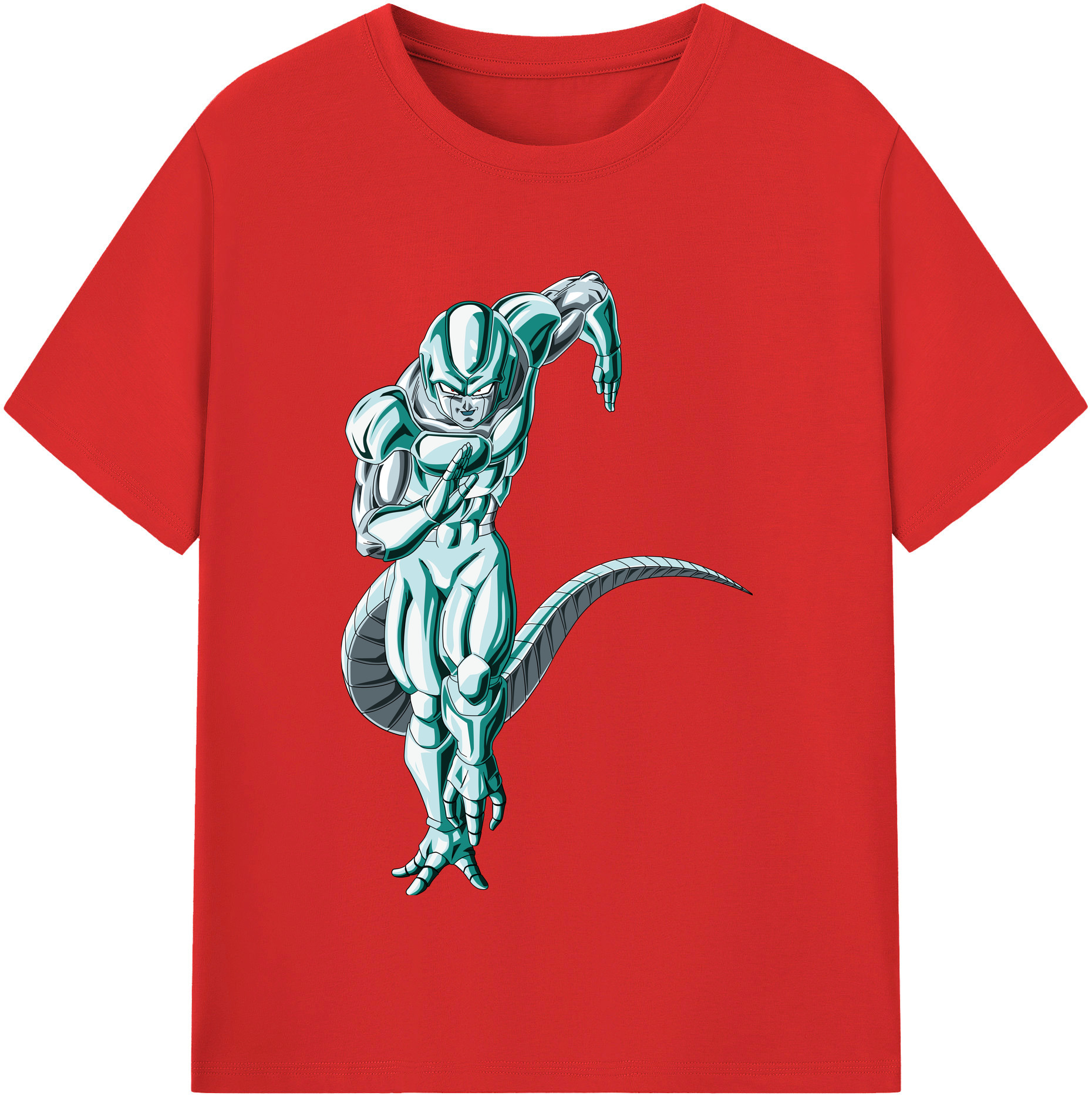 （画像用） ドラゴンボール フリーザ DRAGON BALL Frieza 綿100％半袖Tシャツ（フロントプリント）