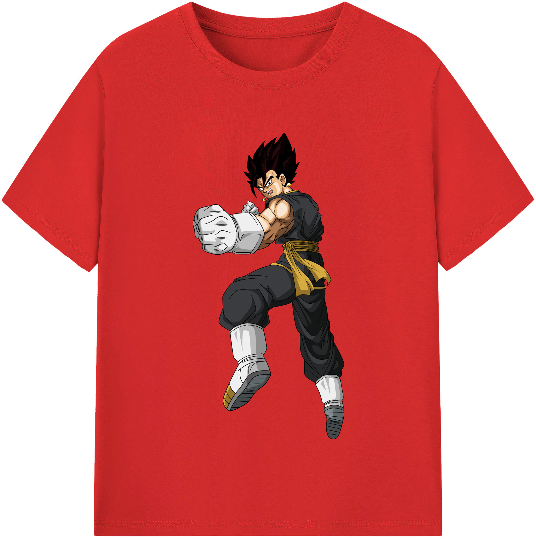 （画像用） ドラゴンボール ベジット DRAGON BALL Vegetto 綿100％半袖Tシャツ（フロントプリント）