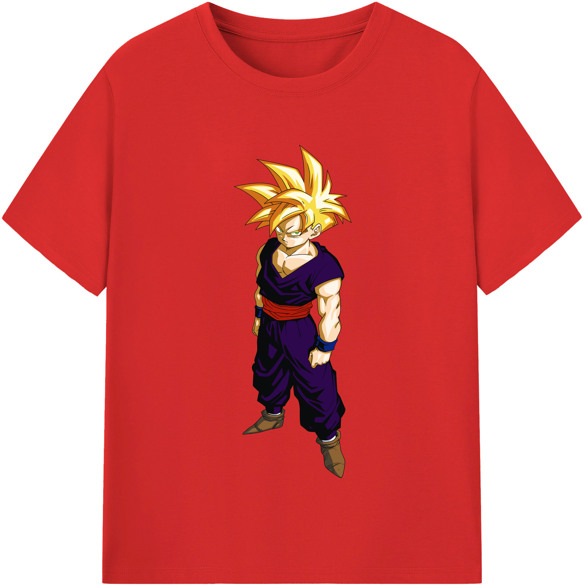 （画像用） ドラゴンボール ベジット DRAGON BALL Vegetto 綿100％半袖Tシャツ（フロントプリント）