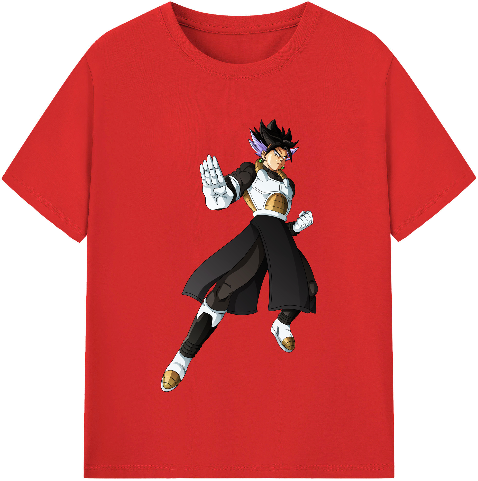 （画像用） ドラゴンボール ベジット DRAGON BALL Vegetto 綿100％半袖Tシャツ（フロントプリント）