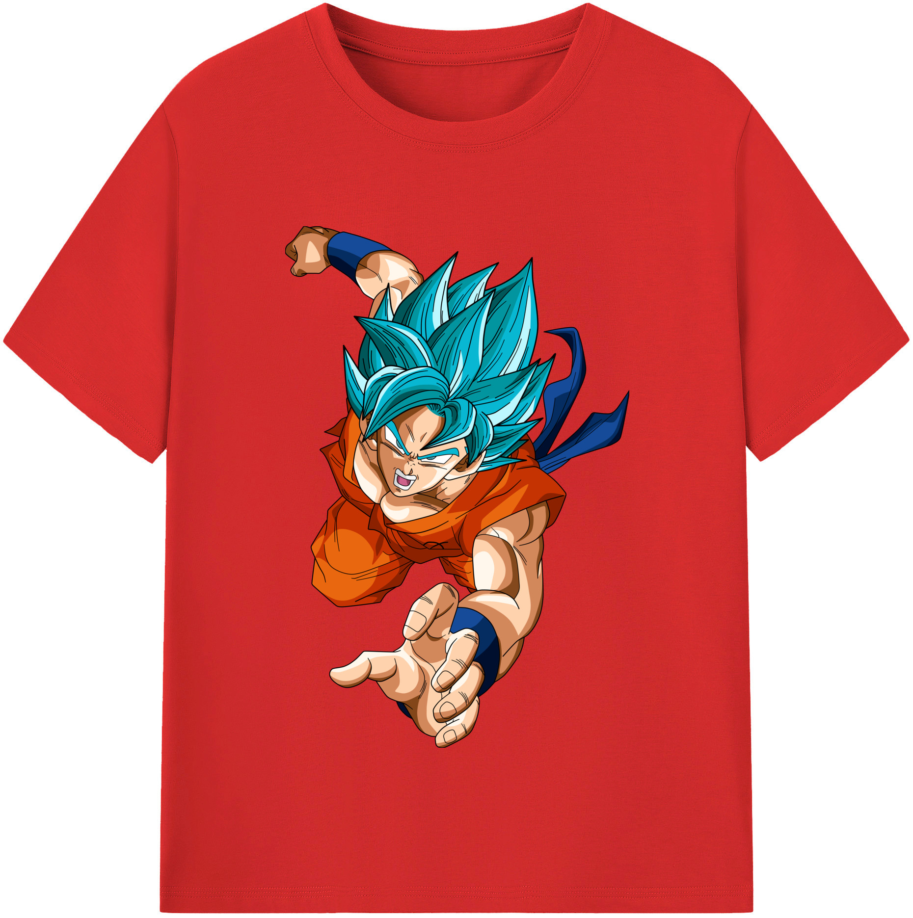 （画像用） ドラゴンボール ベジット DRAGON BALL Vegetto 綿100％半袖Tシャツ（フロントプリント）