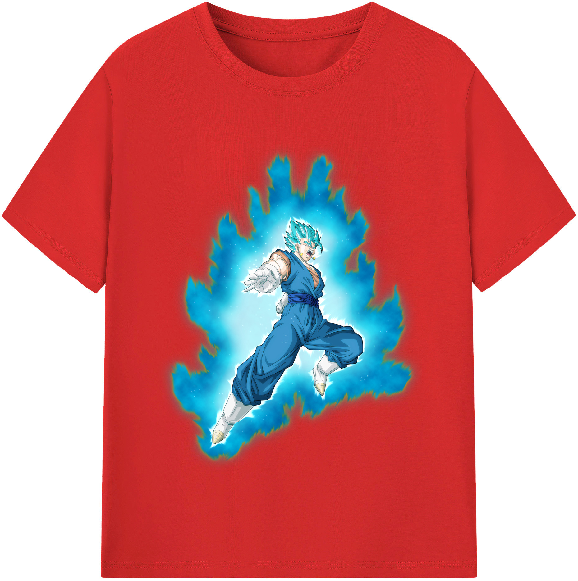 （画像用） ドラゴンボール ベジット DRAGON BALL Vegetto 綿100％半袖Tシャツ（フロントプリント）