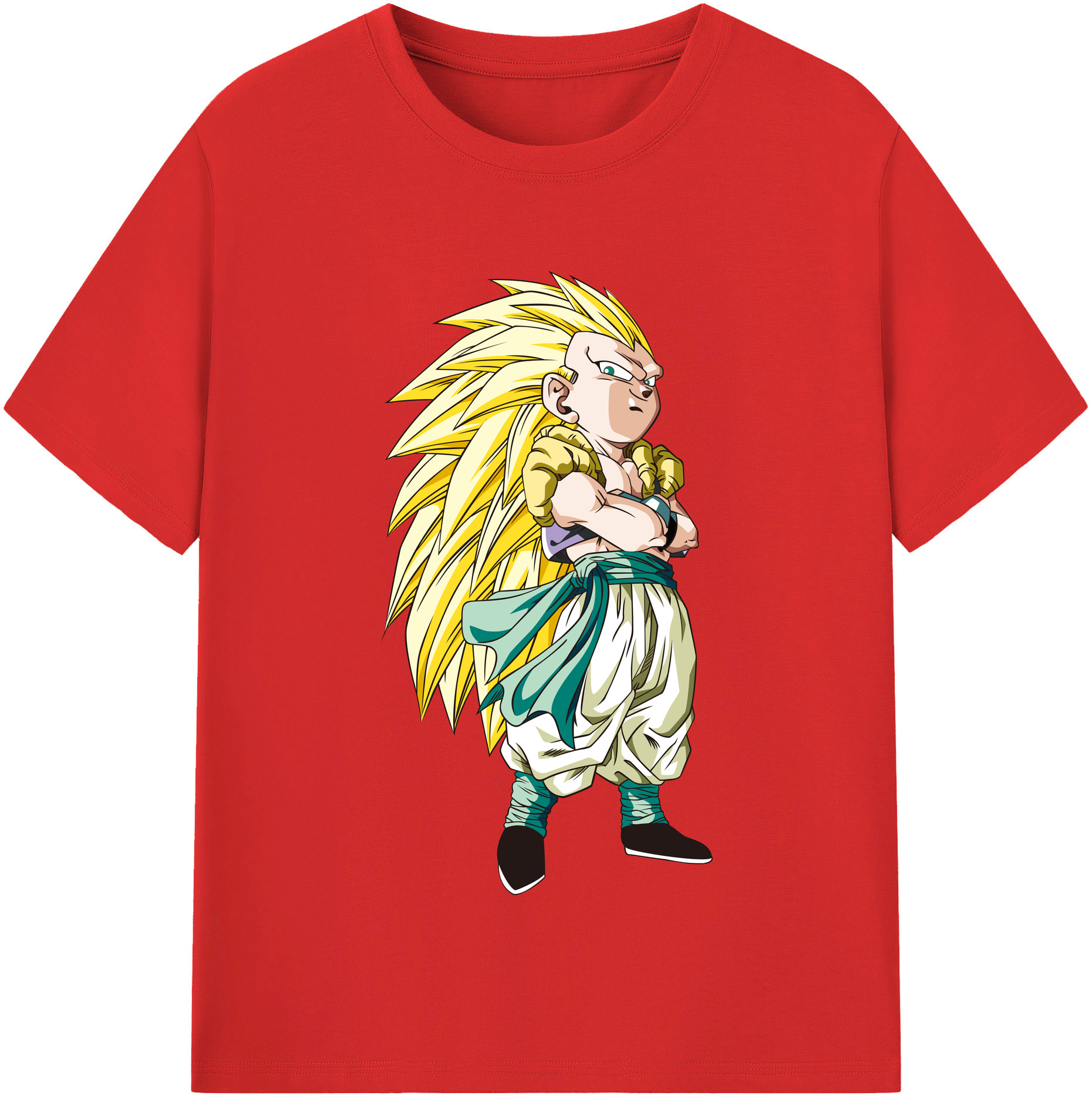 （画像用） ドラゴンボール ベジット DRAGON BALL Vegetto 綿100％半袖Tシャツ（フロントプリント）