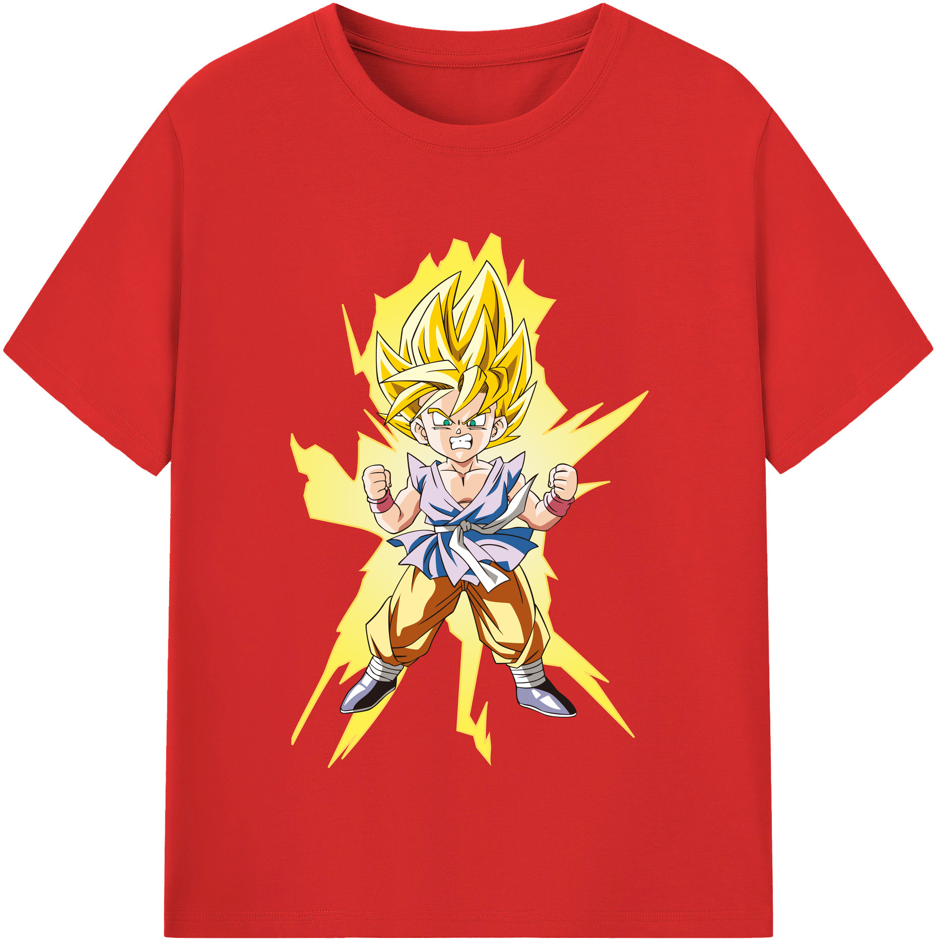 （画像用） ドラゴンボール ベジット DRAGON BALL Vegetto 綿100％半袖Tシャツ（フロントプリント）