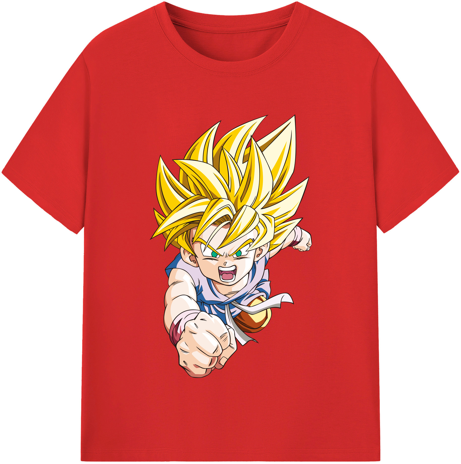 （画像用） ドラゴンボール ベジット DRAGON BALL Vegetto 綿100％半袖Tシャツ（フロントプリント）