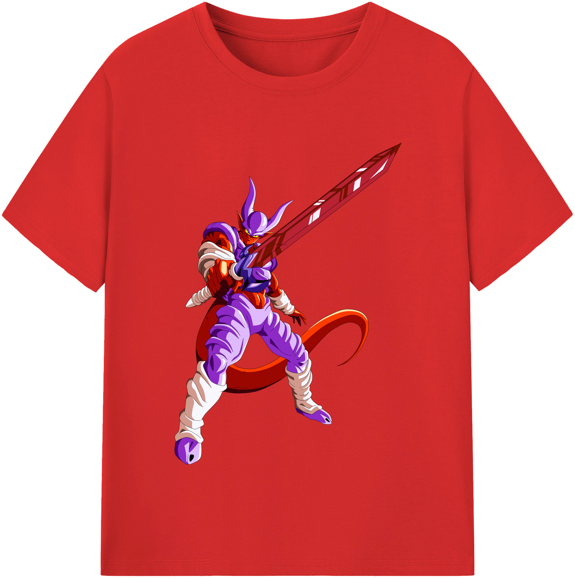 （画像用） ドラゴンボール ジャネンバ DRAGON BALL Janemba 綿100％半袖Tシャツ（フロントプリント）