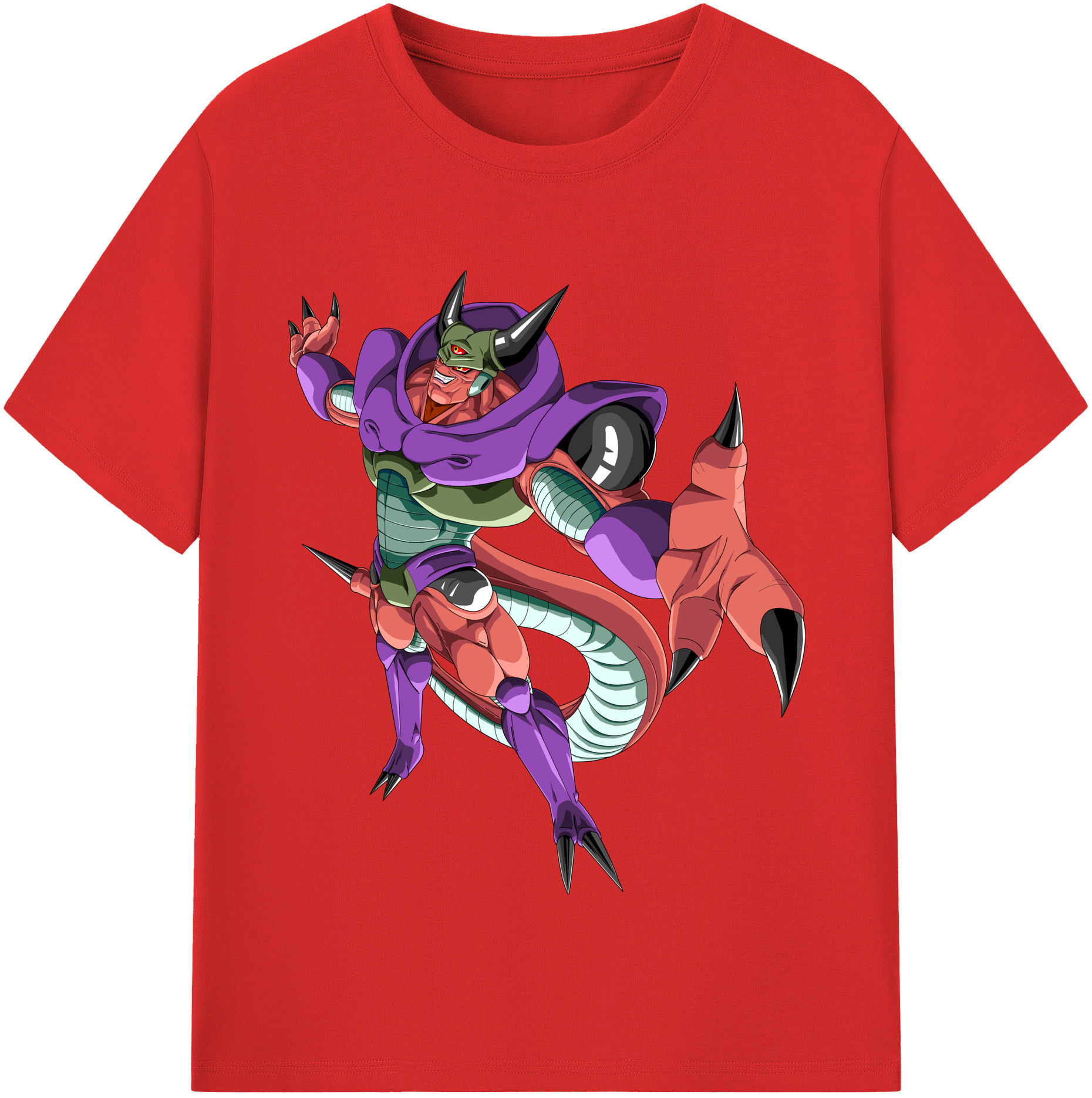 （画像用） ドラゴンボール ジャネンバ DRAGON BALL Janemba 綿100％半袖Tシャツ（フロントプリント）