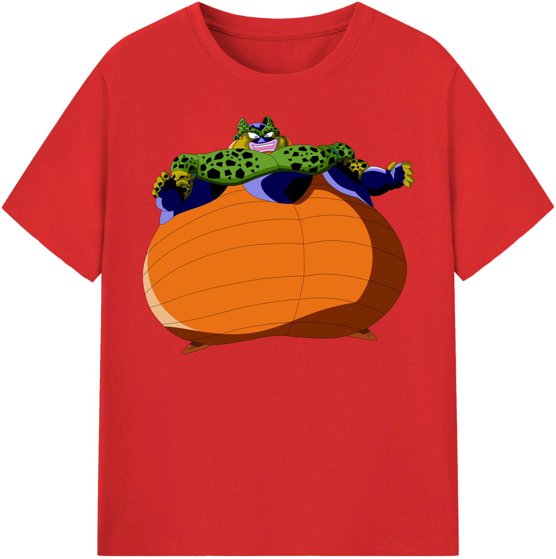 （画像用） ドラゴンボール セル DRAGON BALL Cell 綿100％半袖Tシャツ（フロントプリント）