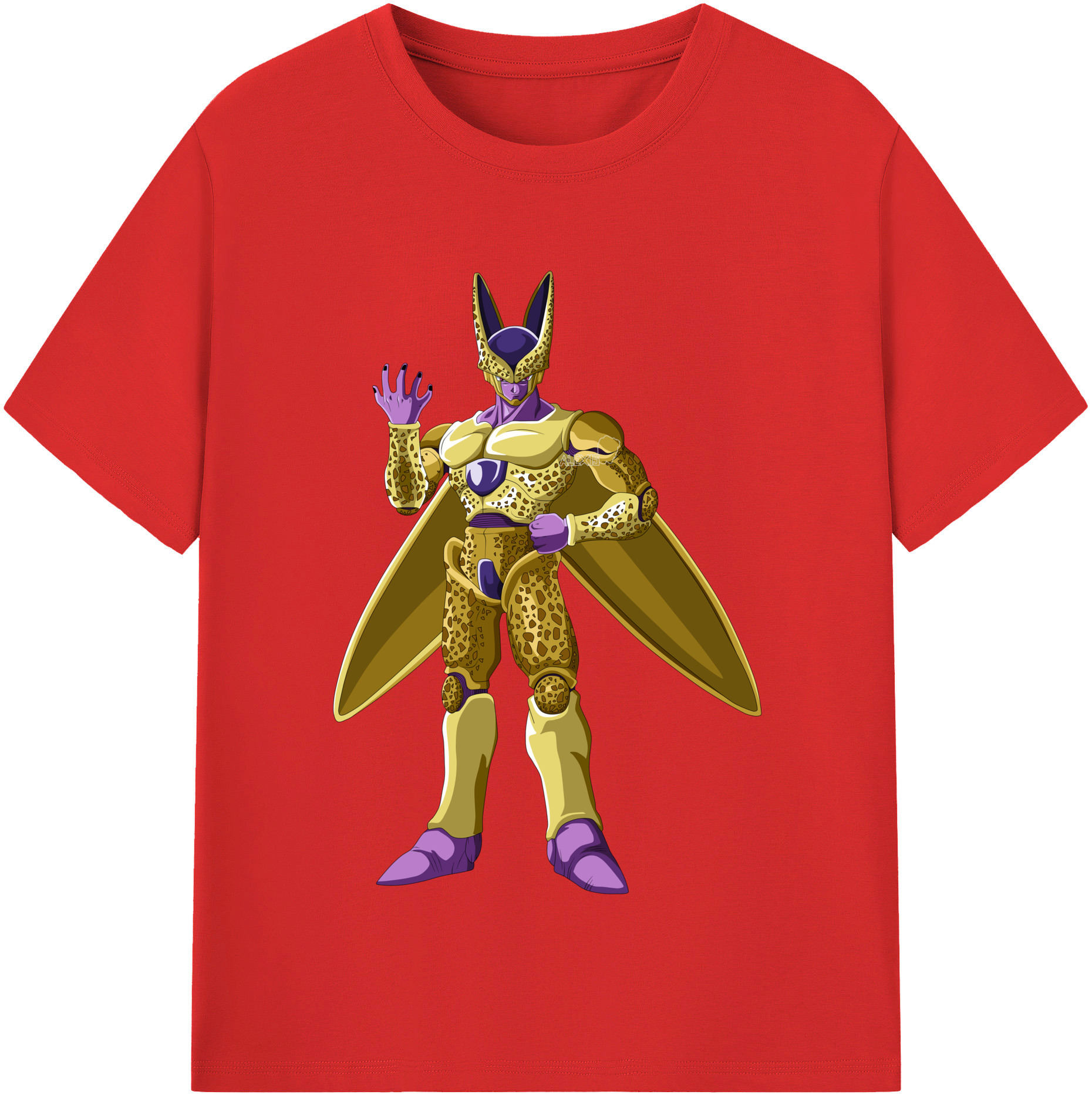 （画像用） ドラゴンボール セル DRAGON BALL Cell 綿100％半袖Tシャツ（フロントプリント）