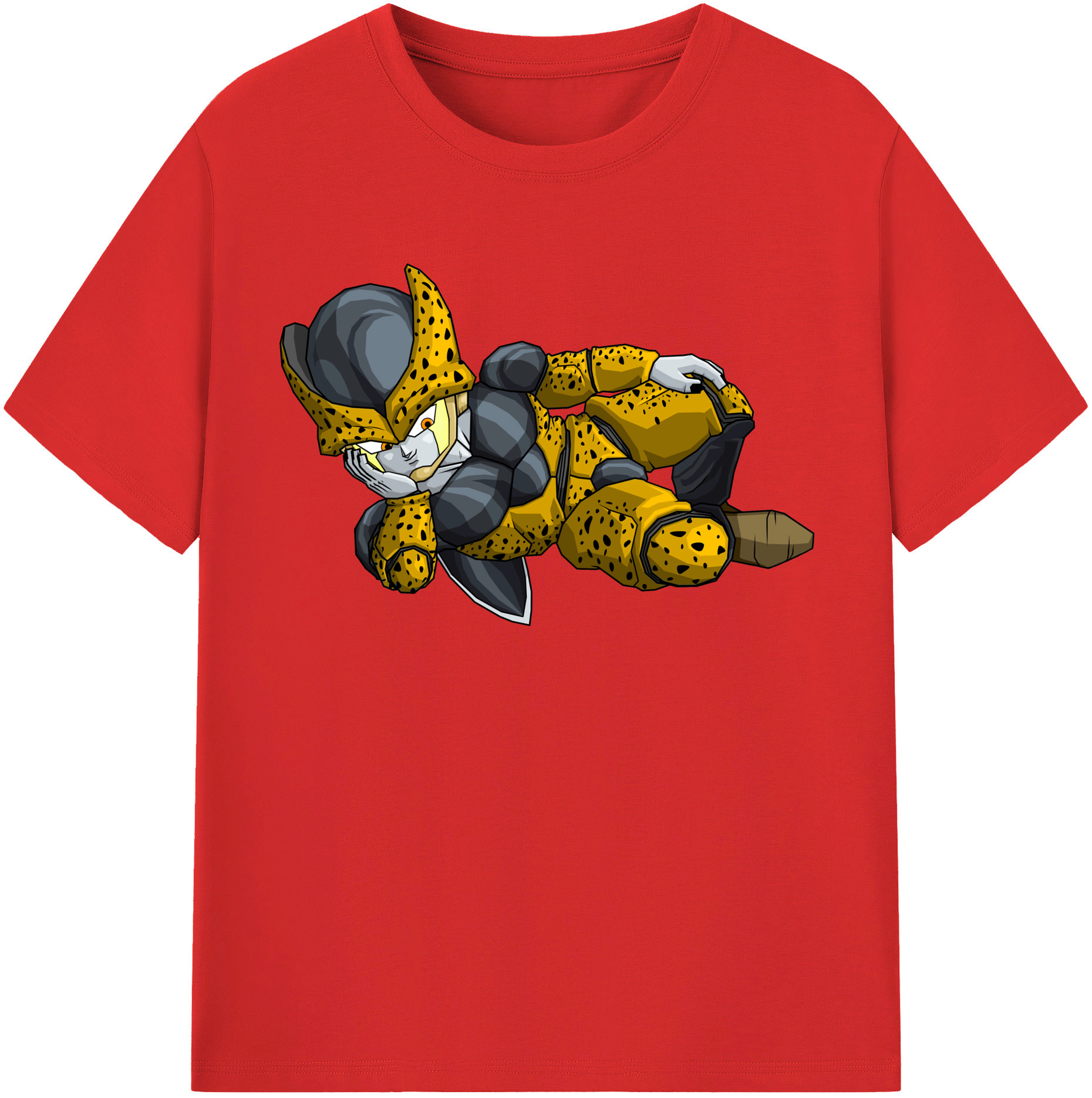 （画像用） ドラゴンボール セル DRAGON BALL Cell 綿100％半袖Tシャツ（フロントプリント）