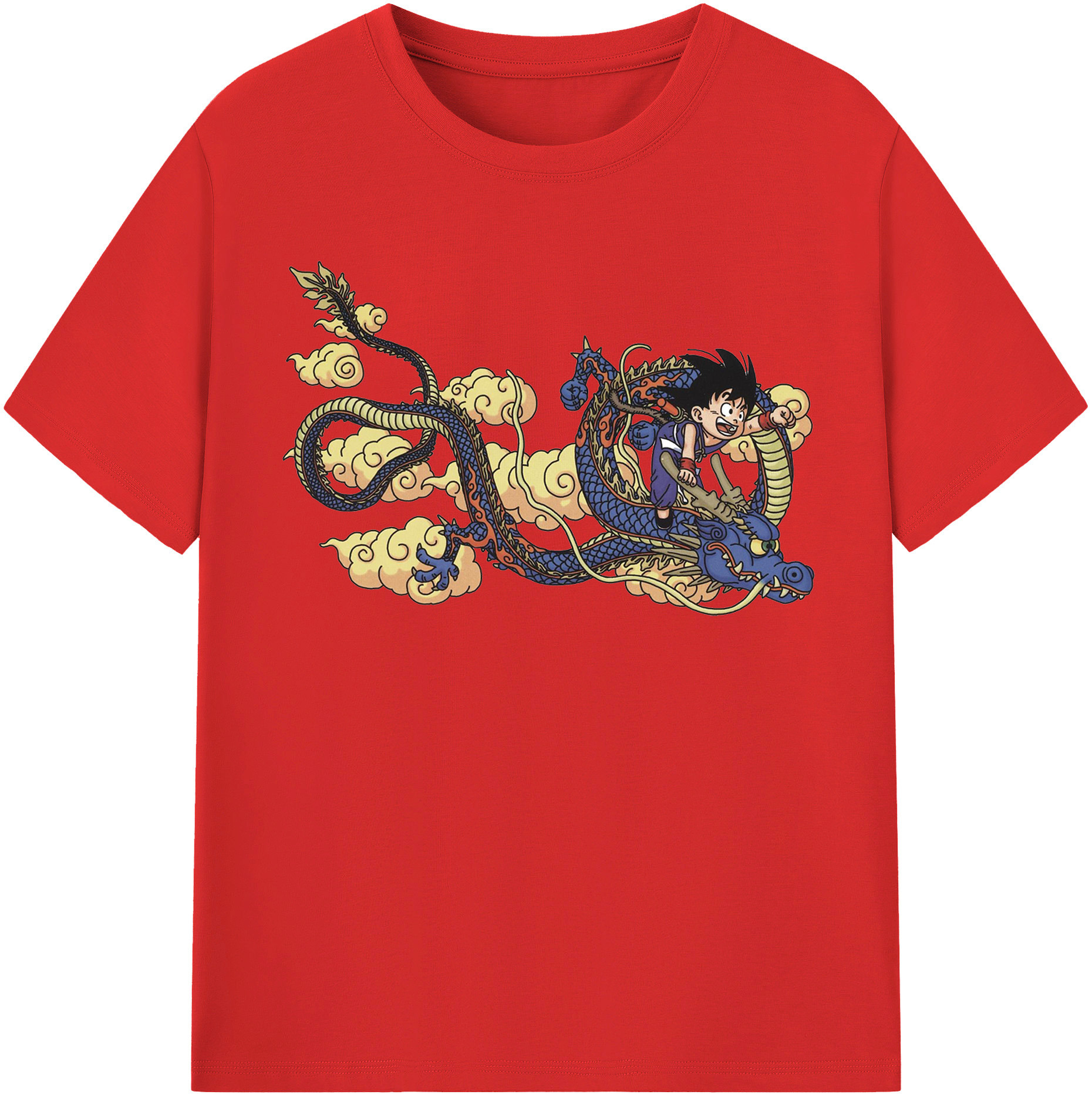 ドラゴンボール 神龍 シェンロン DRAGON BALL Shenron 綿100％半袖Tシャツ（フロントプリント）